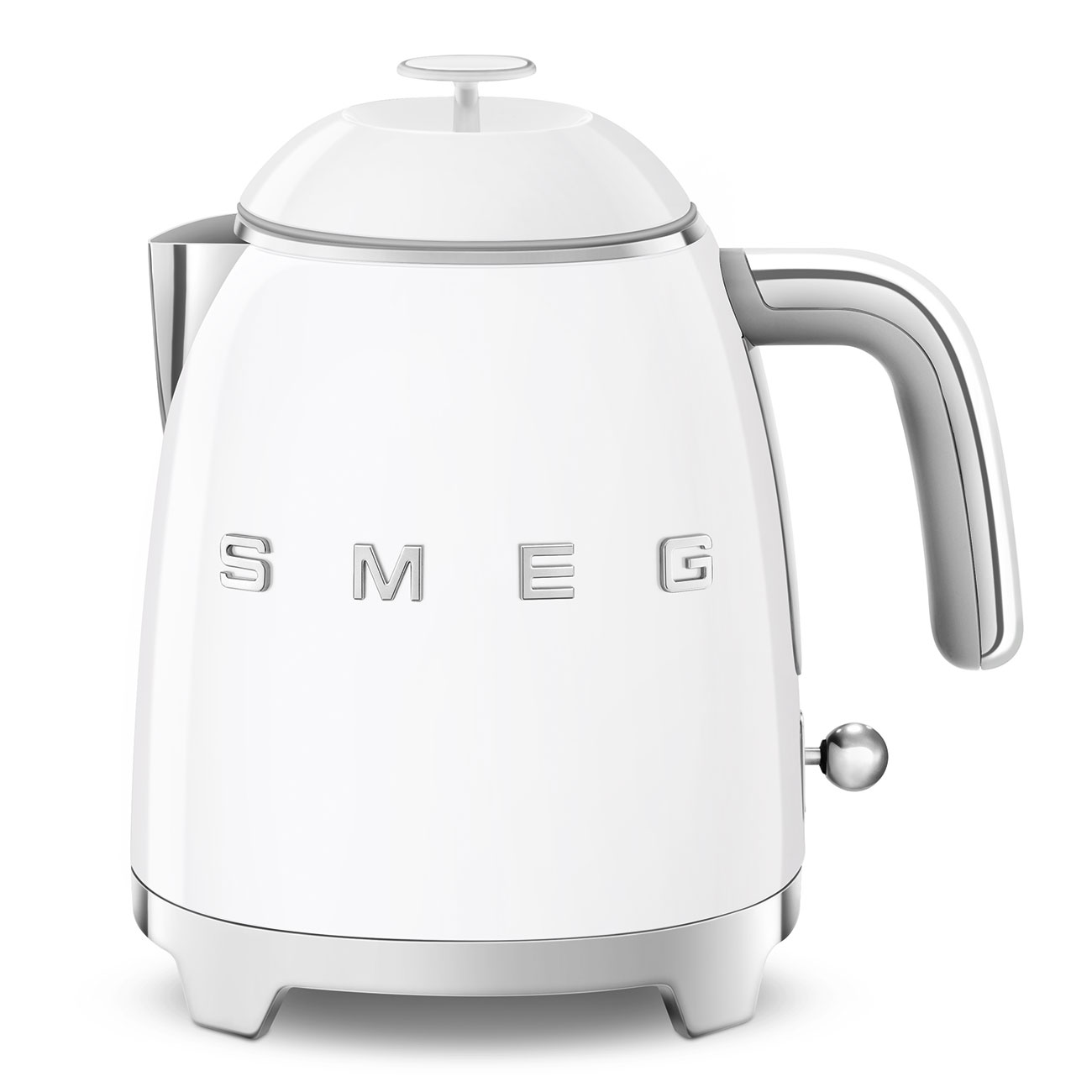 Electric Kettle Retro-style White Glossy