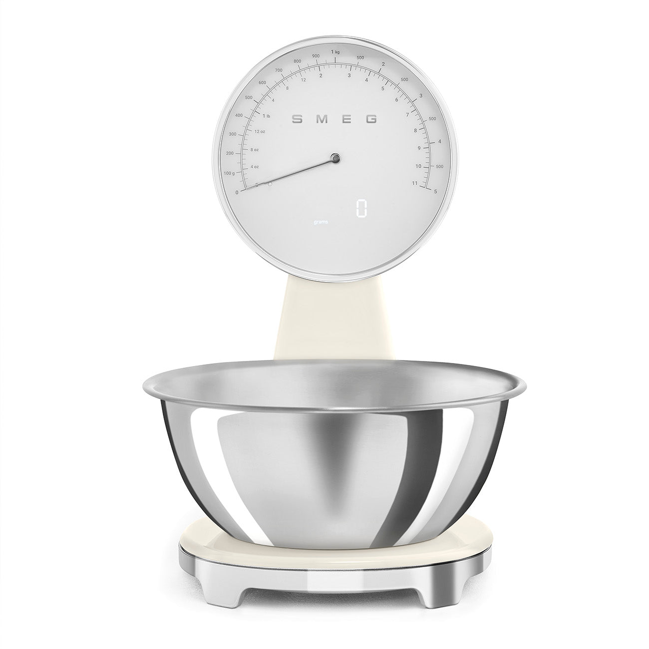 Kitchen Scales Retro-style Cream Glossy
