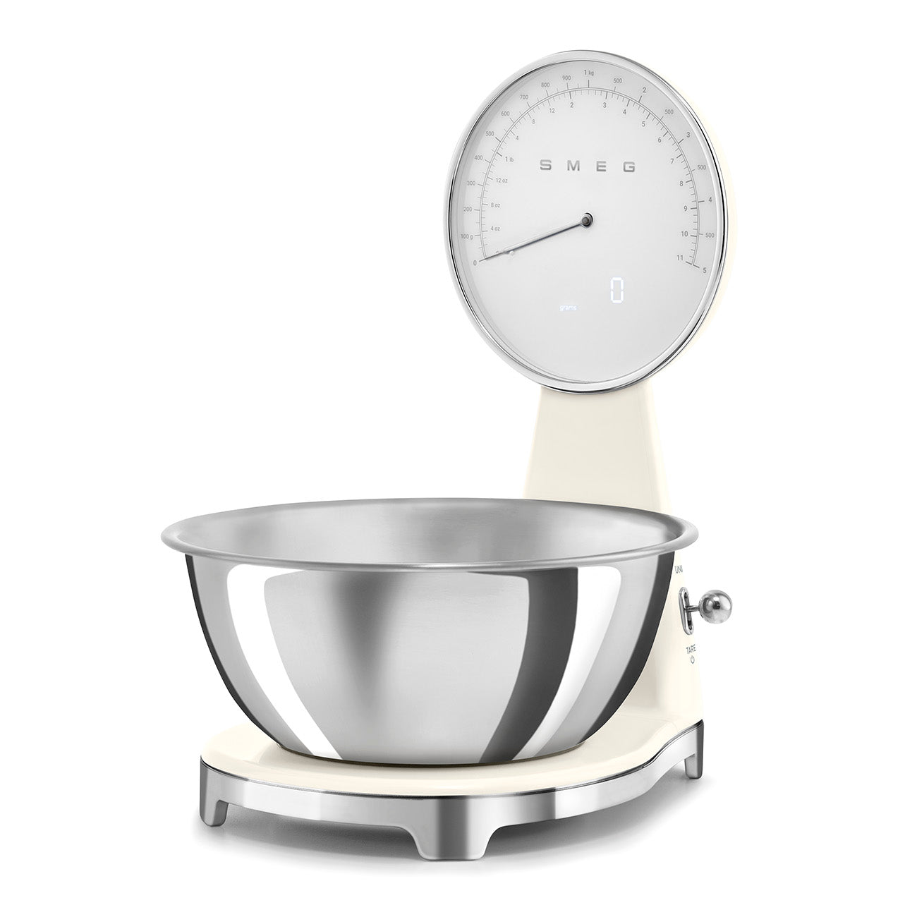 Kitchen Scales Retro-style Cream Glossy