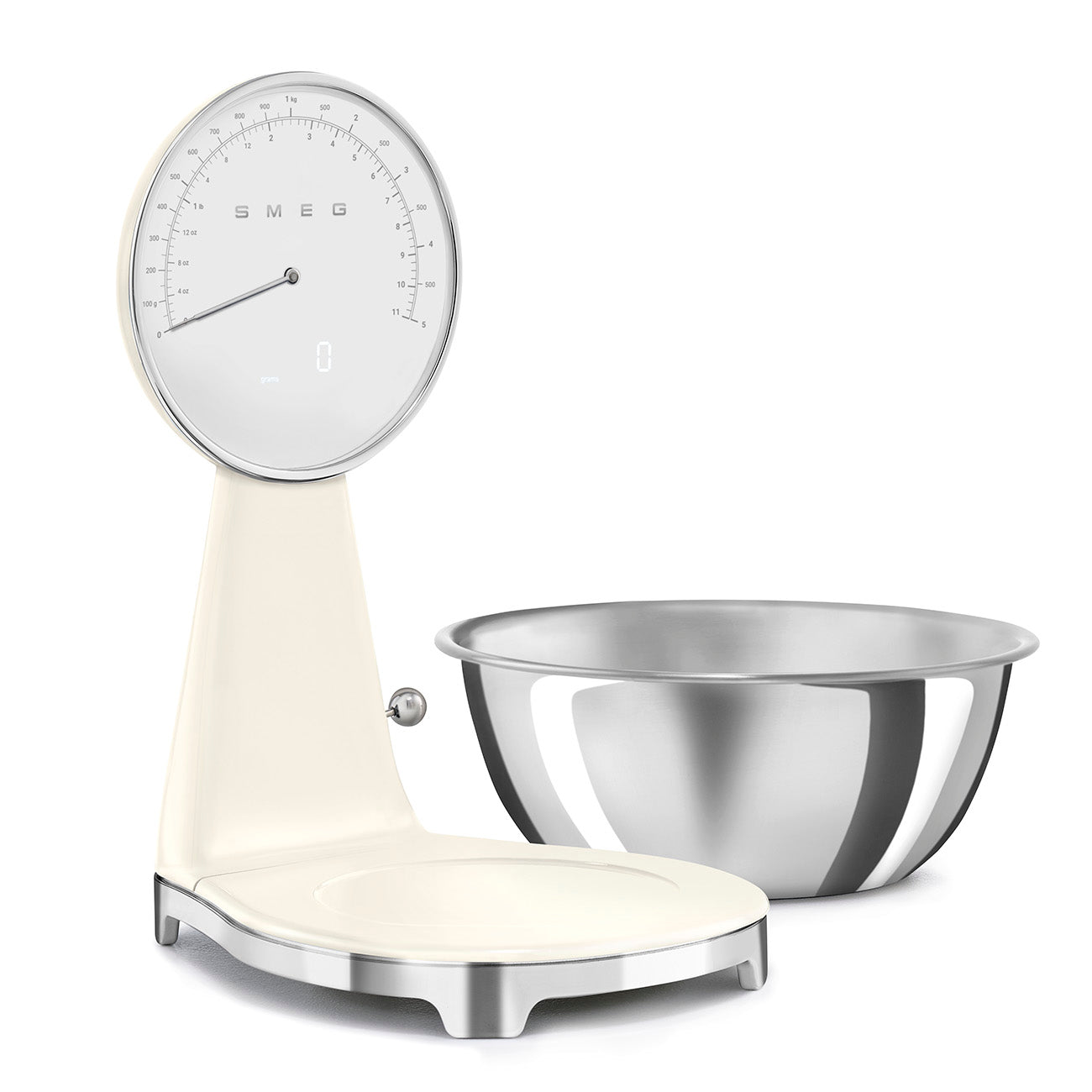 Kitchen Scales Retro-style Cream Glossy