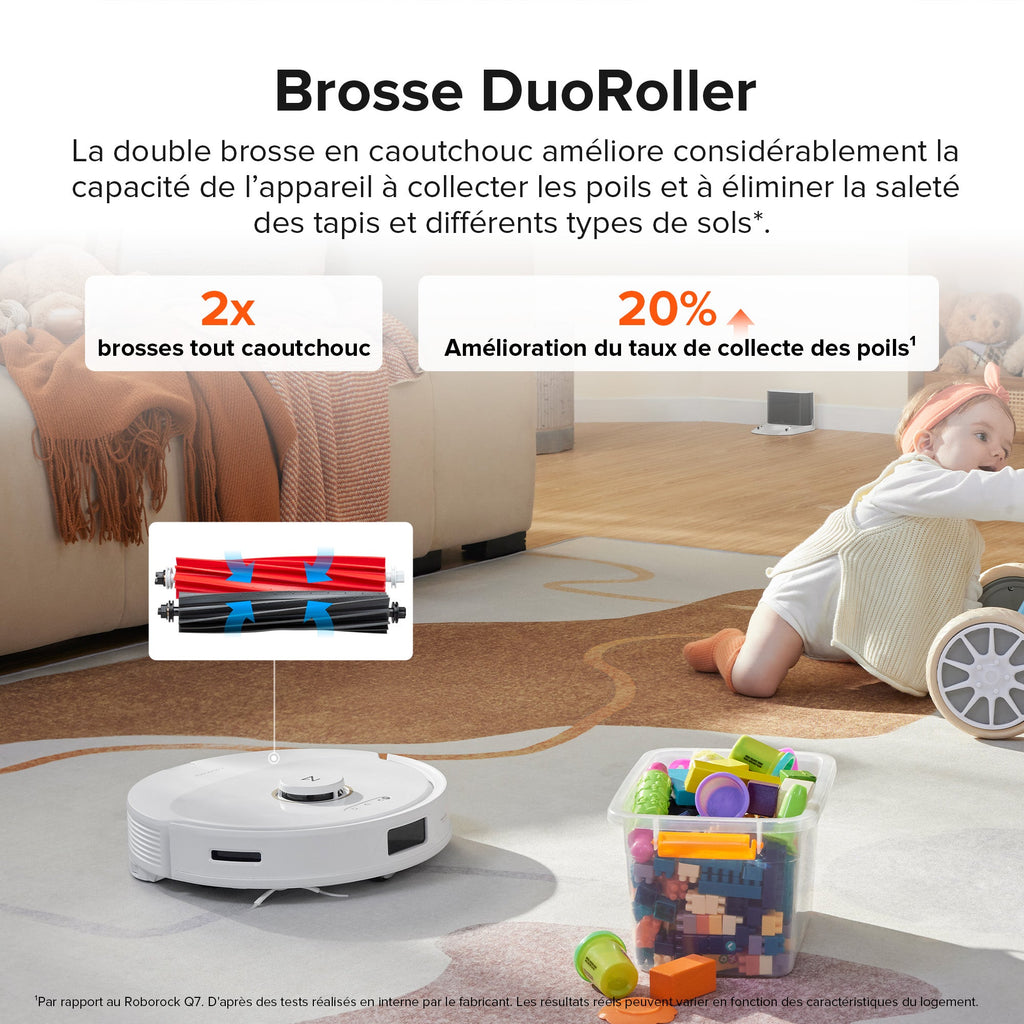 Roborock Q8 Max robot aspirateur