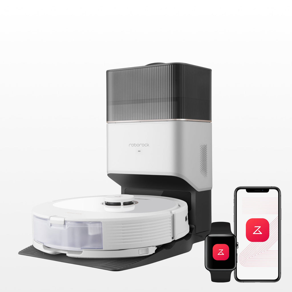 Roborock Q8 Max+ robot aspirateur avec station de vidage automatique