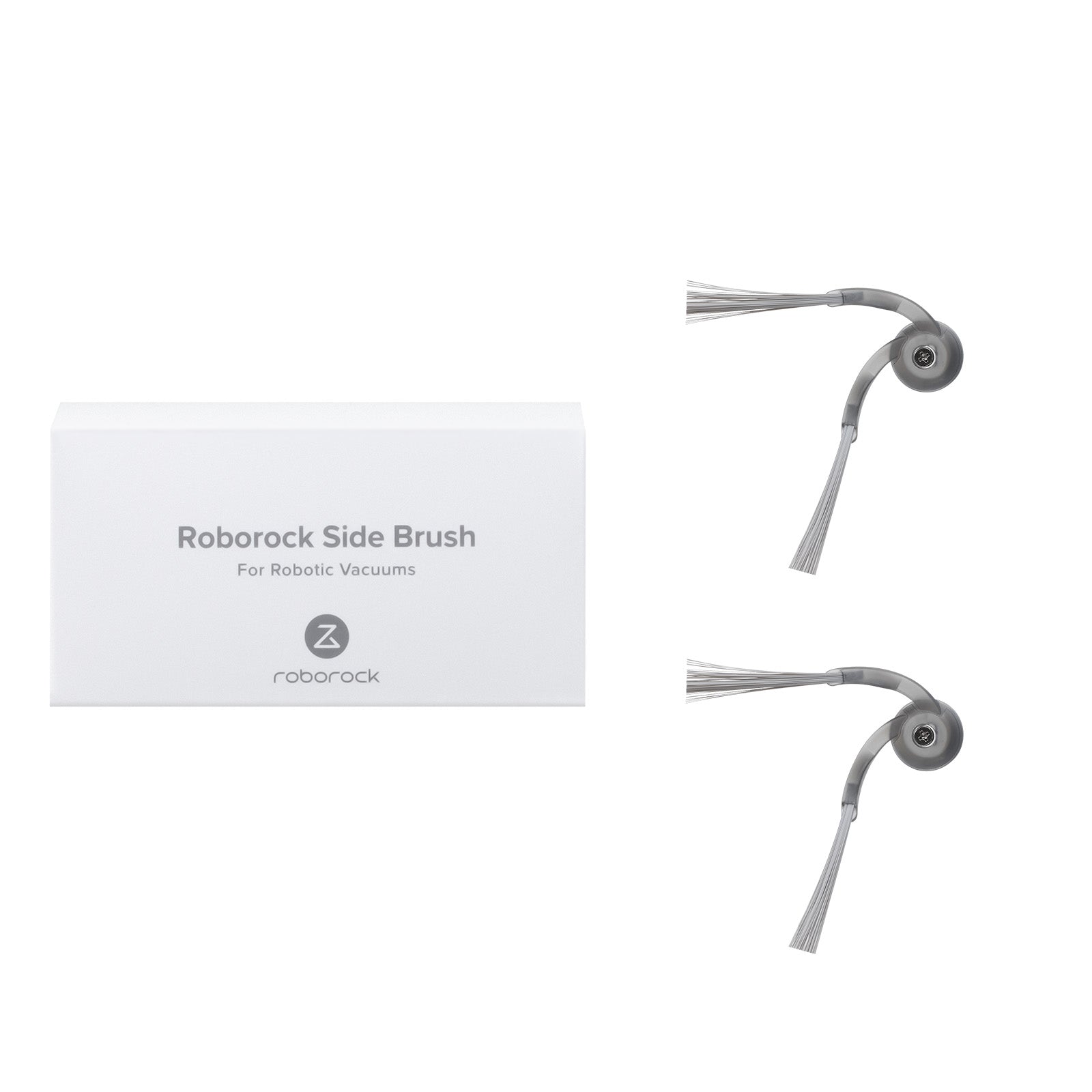 Roborock brosse latérale en arc de cercle x2 pour Qrevo S5V, Qrevo Curv, Qrevo Edge, Qrevo Edge S5A, Série QV, Série Q10, Série Q7, Série Saros