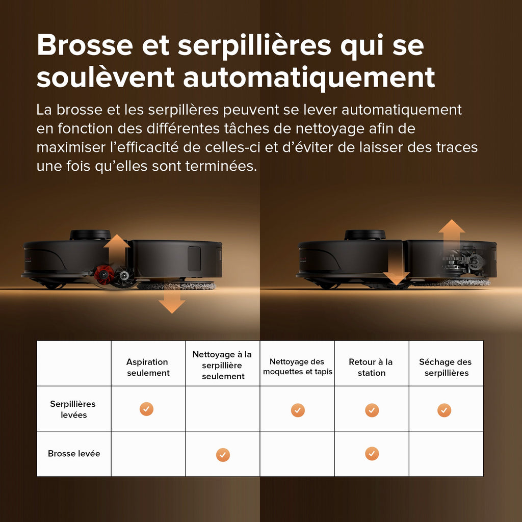 Roborock Qrevo Master robot aspirateur laveur avec station multifonction 3.0
