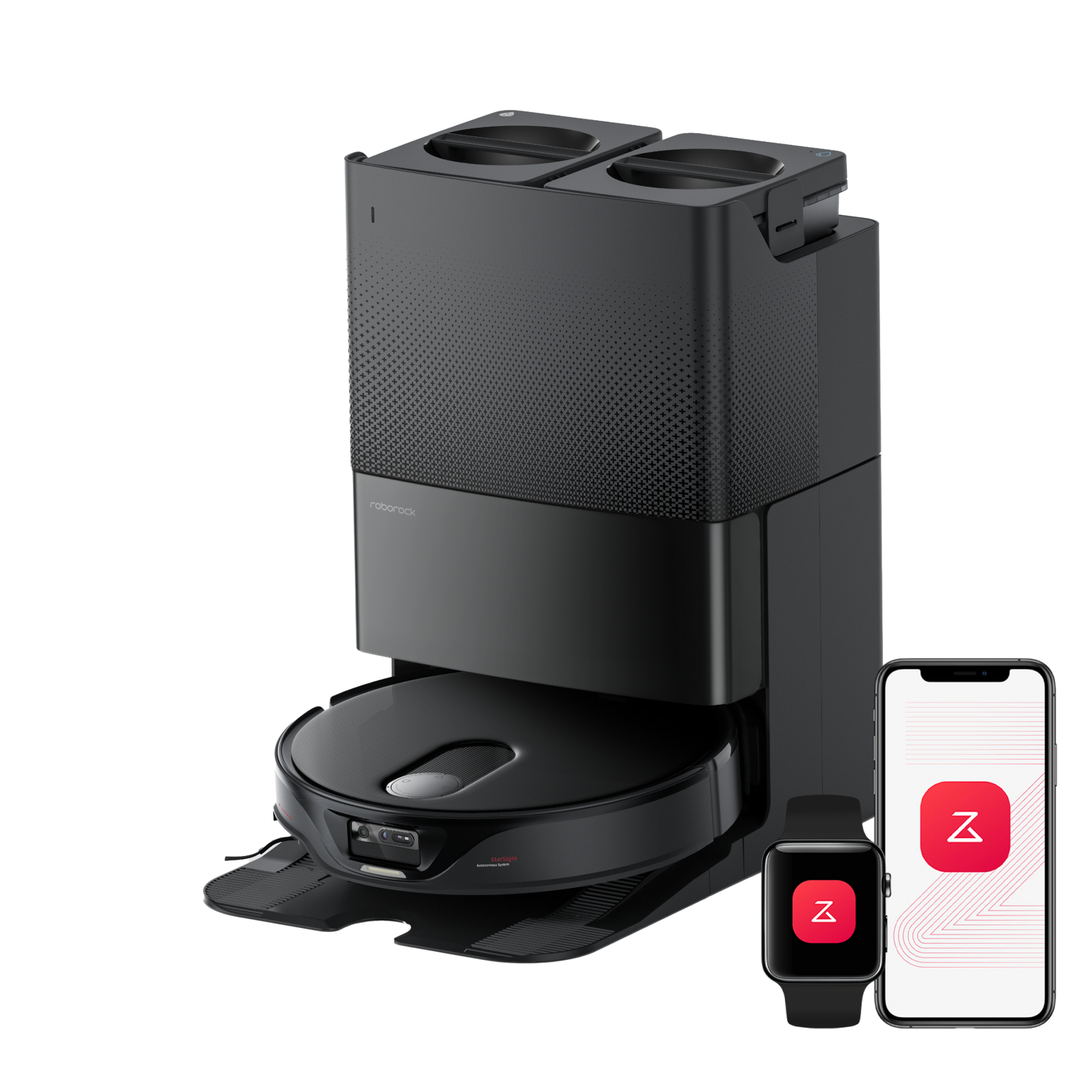 Roborock Qrevo Slim robot aspirateur laveur avec Système autonome StarSight™