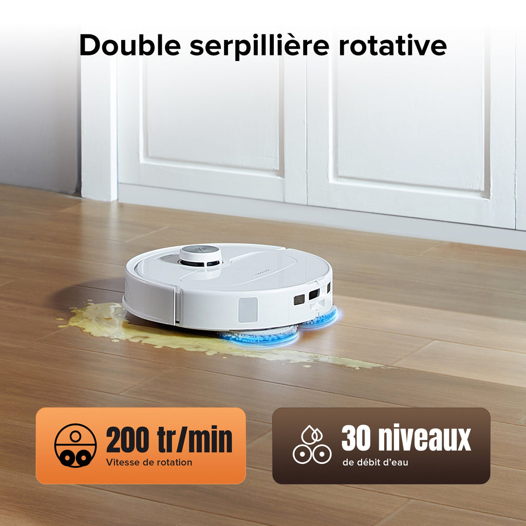 Roborock Qrevo Master robot aspirateur laveur avec station multifonction 3.0