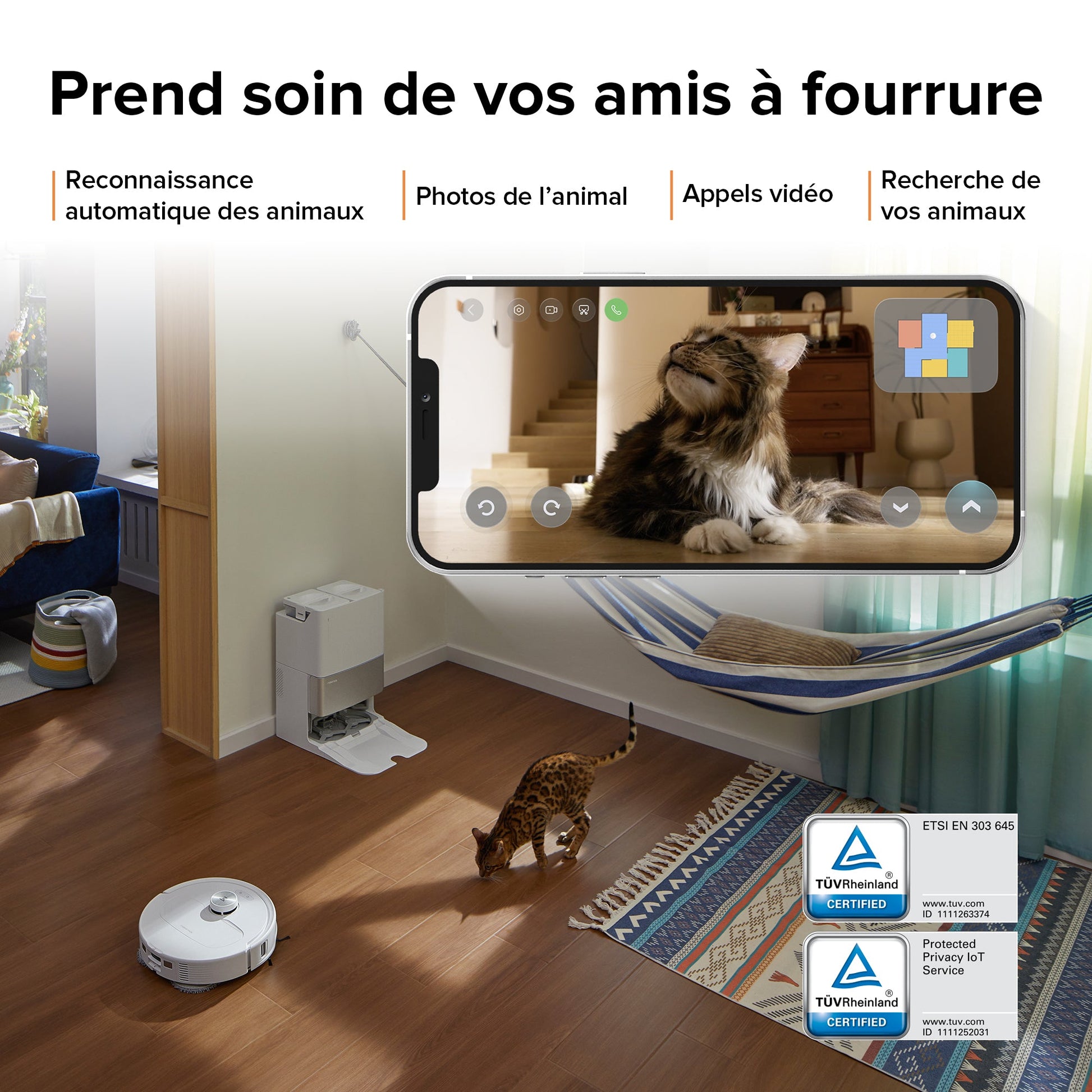 Roborock Qrevo Master robot aspirateur laveur avec station multifonction 3.0