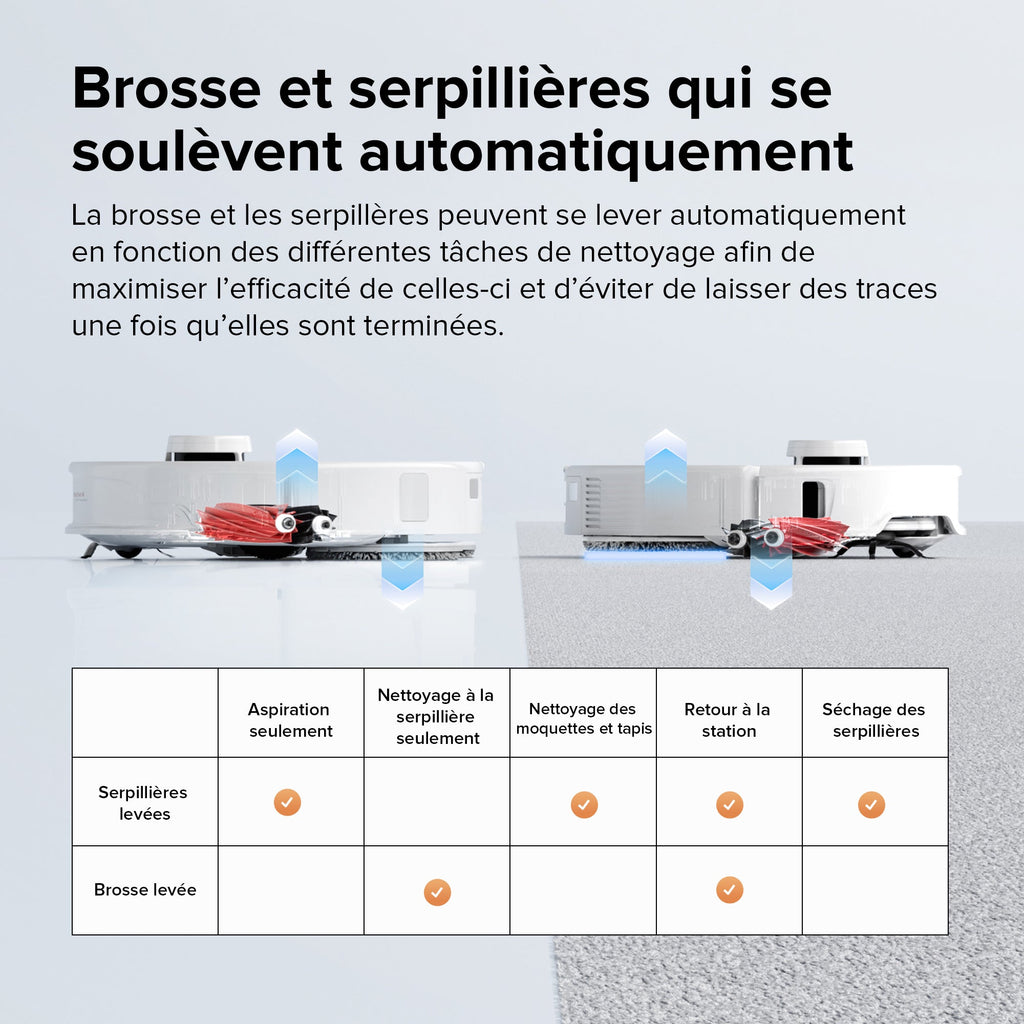 Roborock Qrevo Master robot aspirateur laveur avec station multifonction 3.0