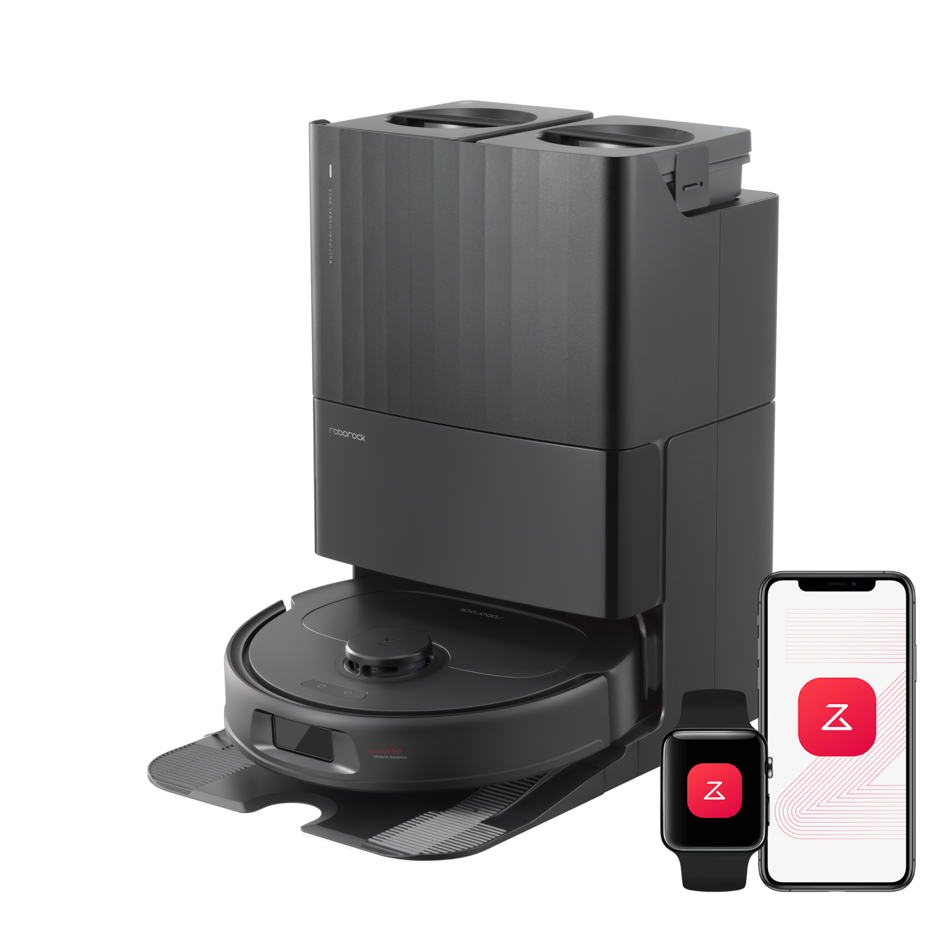 Roborock Qrevo S robot aspirateur laveur Set avec station multifonction