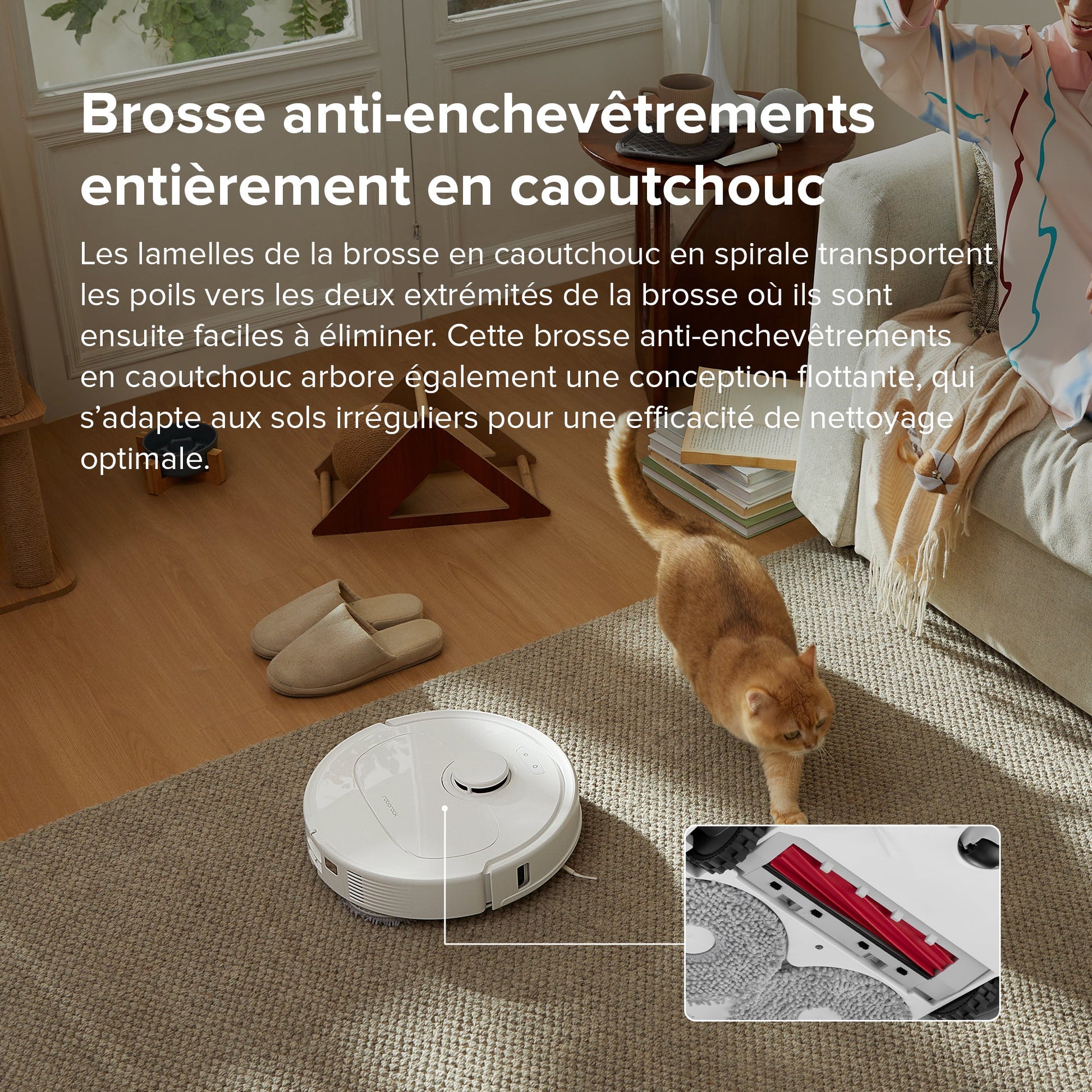 Roborock Qrevo S robot aspirateur laveur Set avec station multifonction