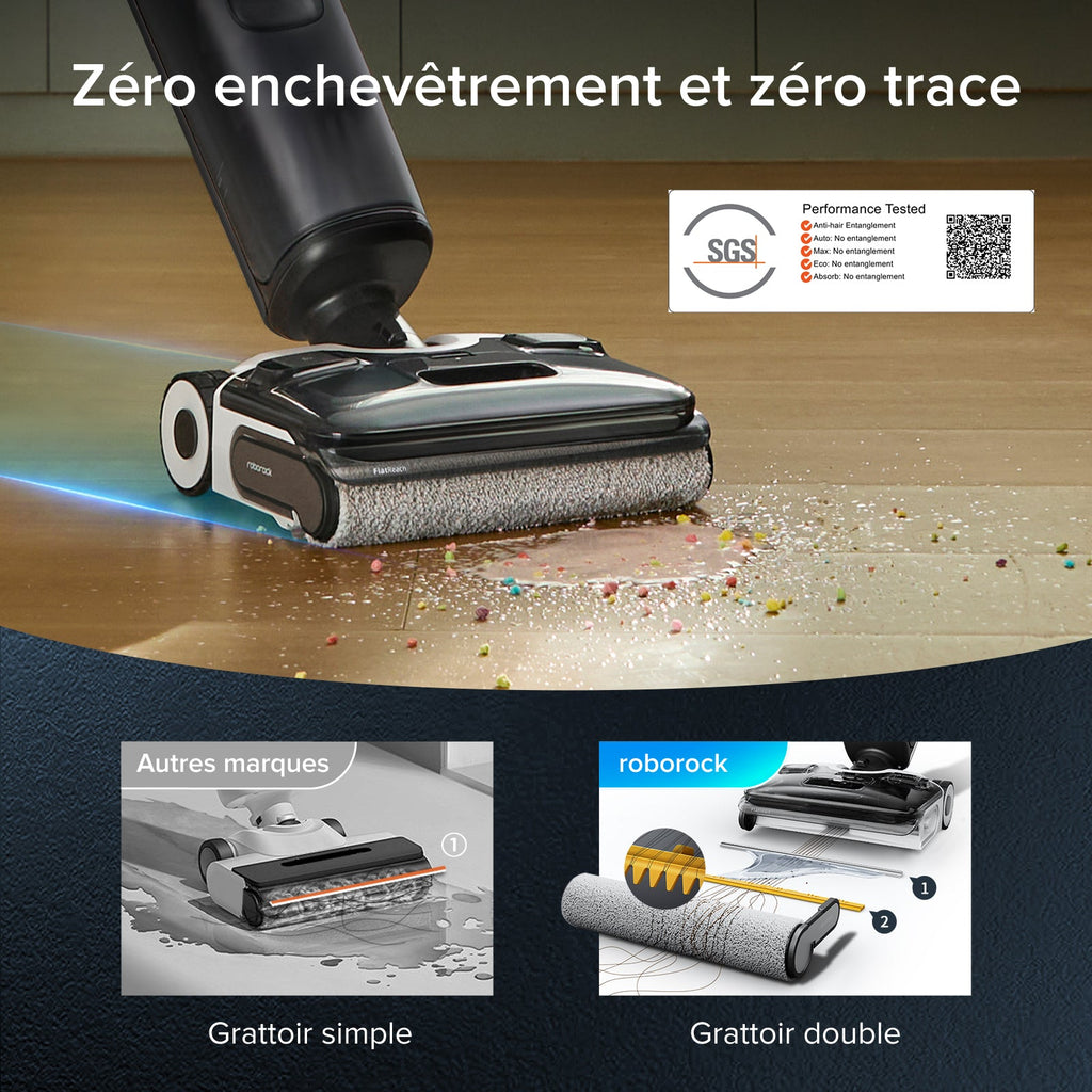 Roborock F25 XT ( Nouvelle version du F25 ACE ) & F25 ALT aspirateur laveur sans fil sec et humide