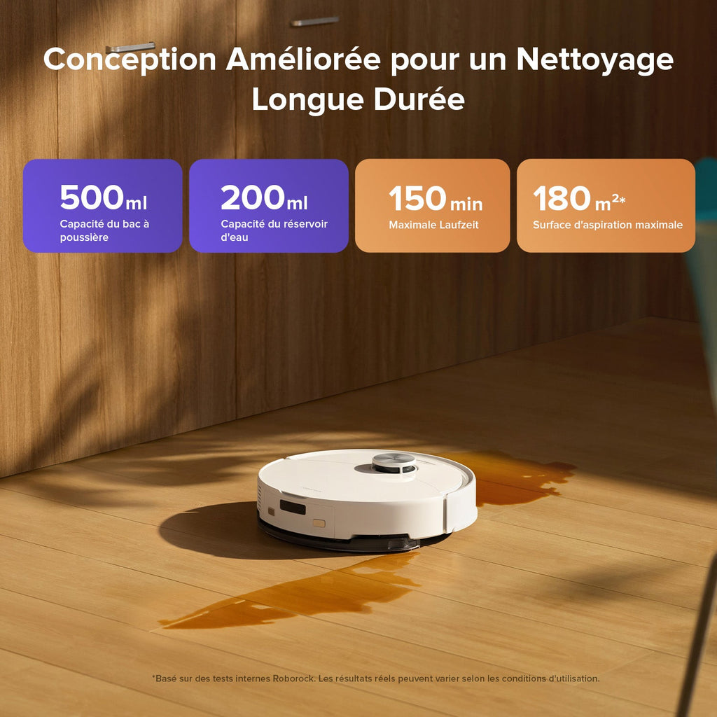 Roborock Q10 S5 robot aspirateur laveur de VibraRise 2.0 avec aspiration de 10 000 Pa