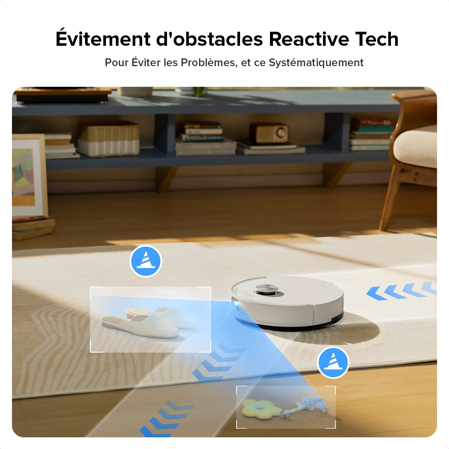 Roborock Q10 S5 robot aspirateur laveur de VibraRise 2.0 avec aspiration de 10 000 Pa