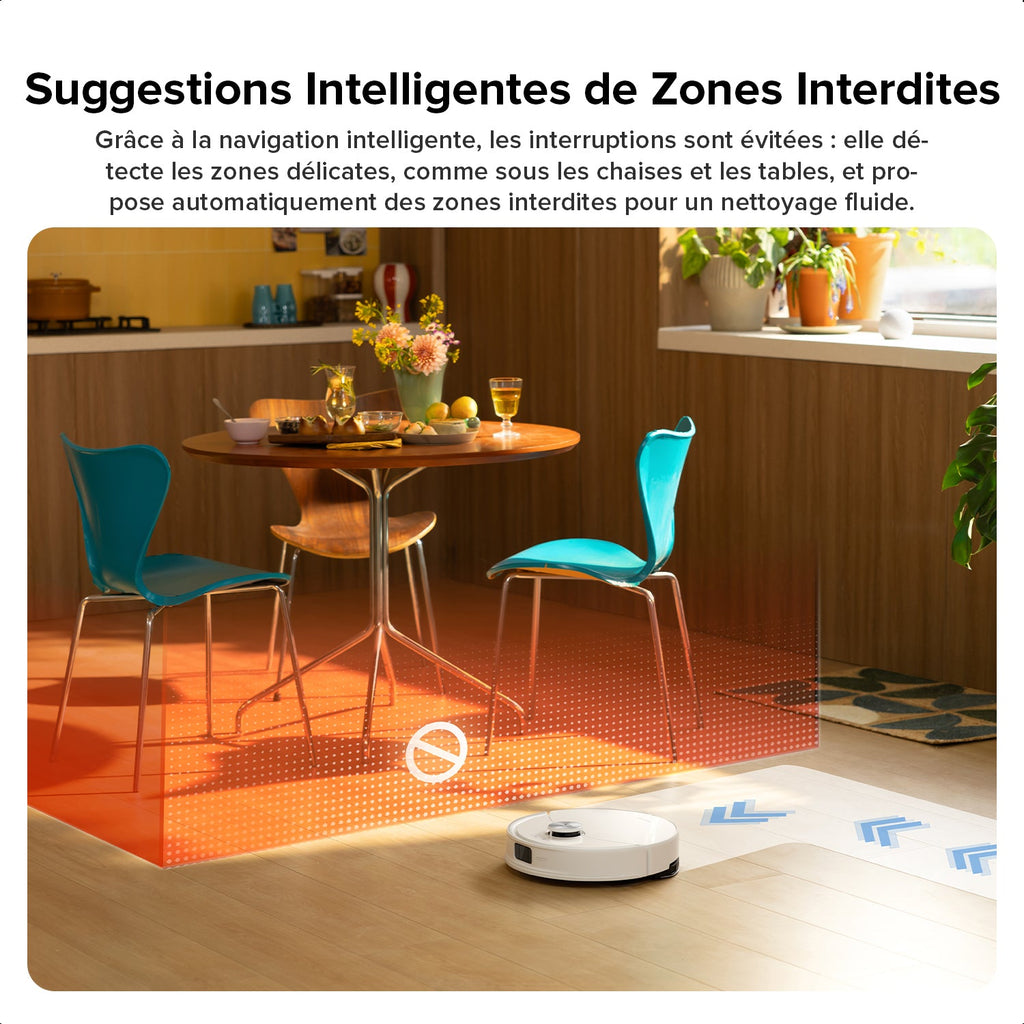 Roborock Q10 S5 Set robot aspirateur laveur de VibraRise 2.0 avec aspiration de 10 000 Pa