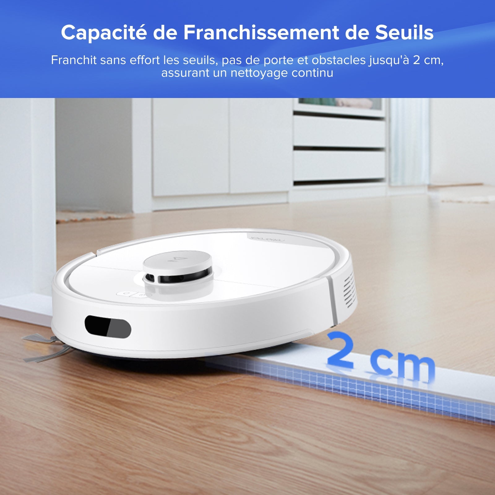 Roborock Q7 L5+ robot aspirateur avec station de vidage automatique