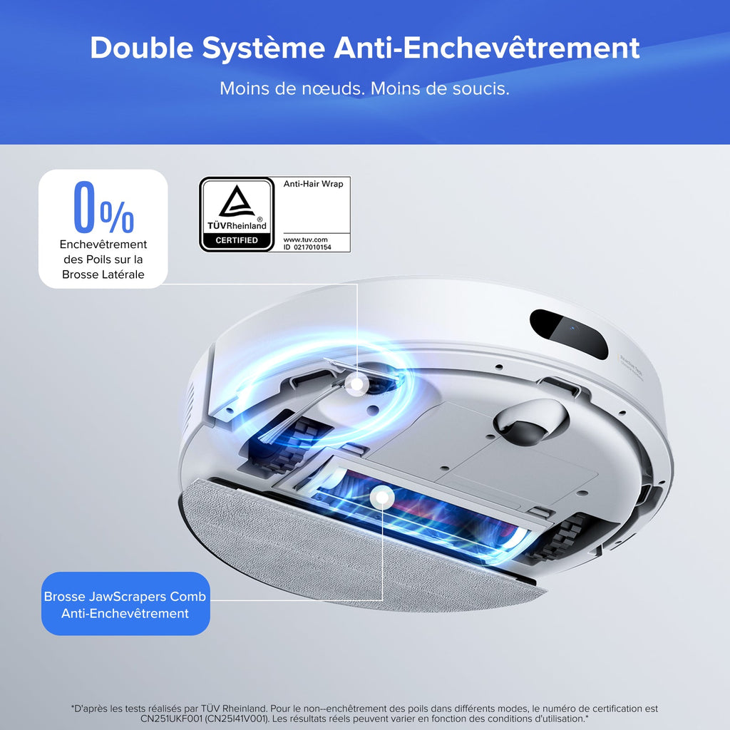 Roborock Q7 L5+ Set robot aspirateur avec station de vidage automatique