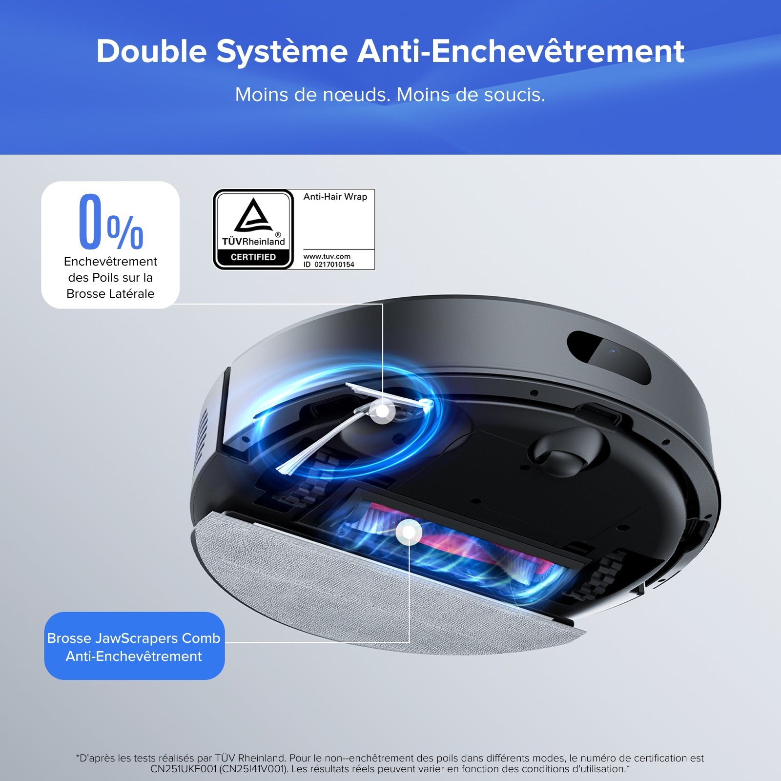 Roborock Q7 L5+ Set robot aspirateur avec station de vidage automatique