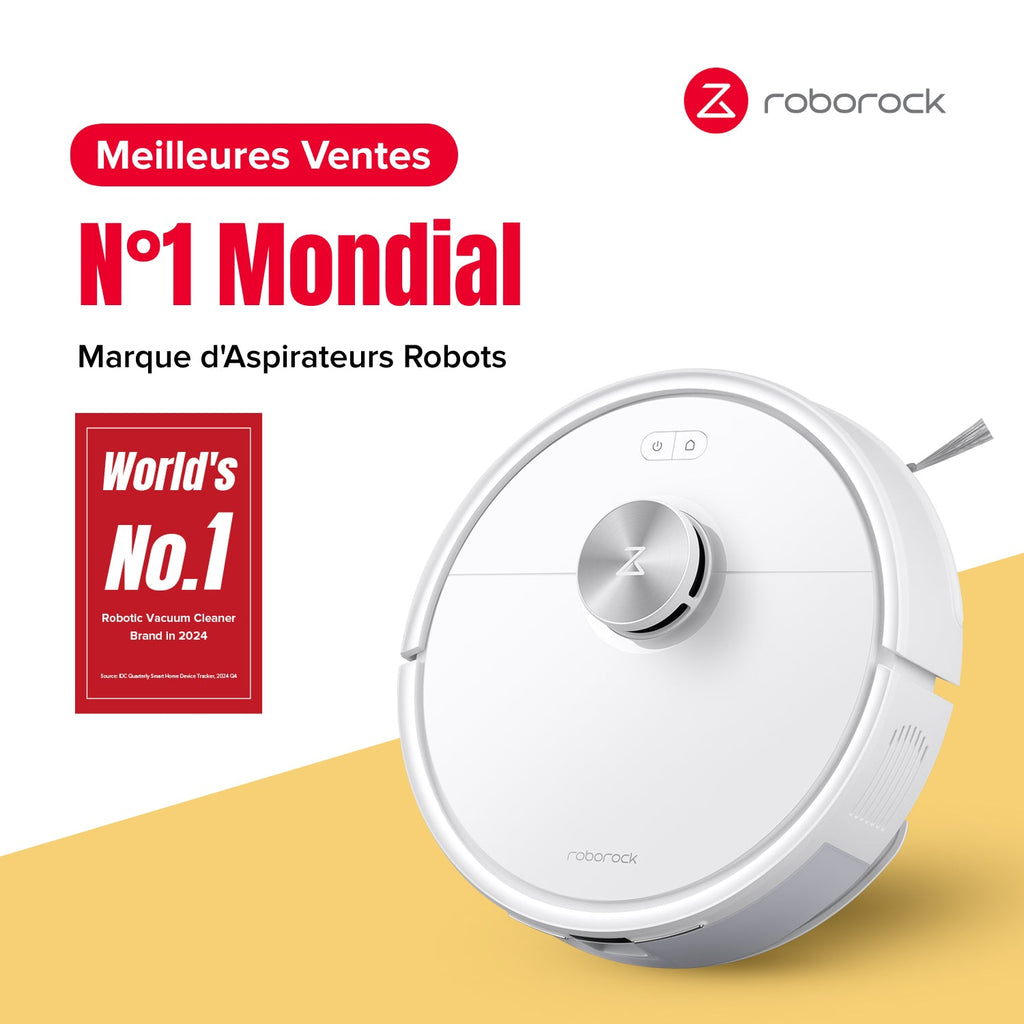 Roborock Q7 M5 ( Q7 Max amélioré ) robot aspirateur avec aspiration de 10 000 Pa