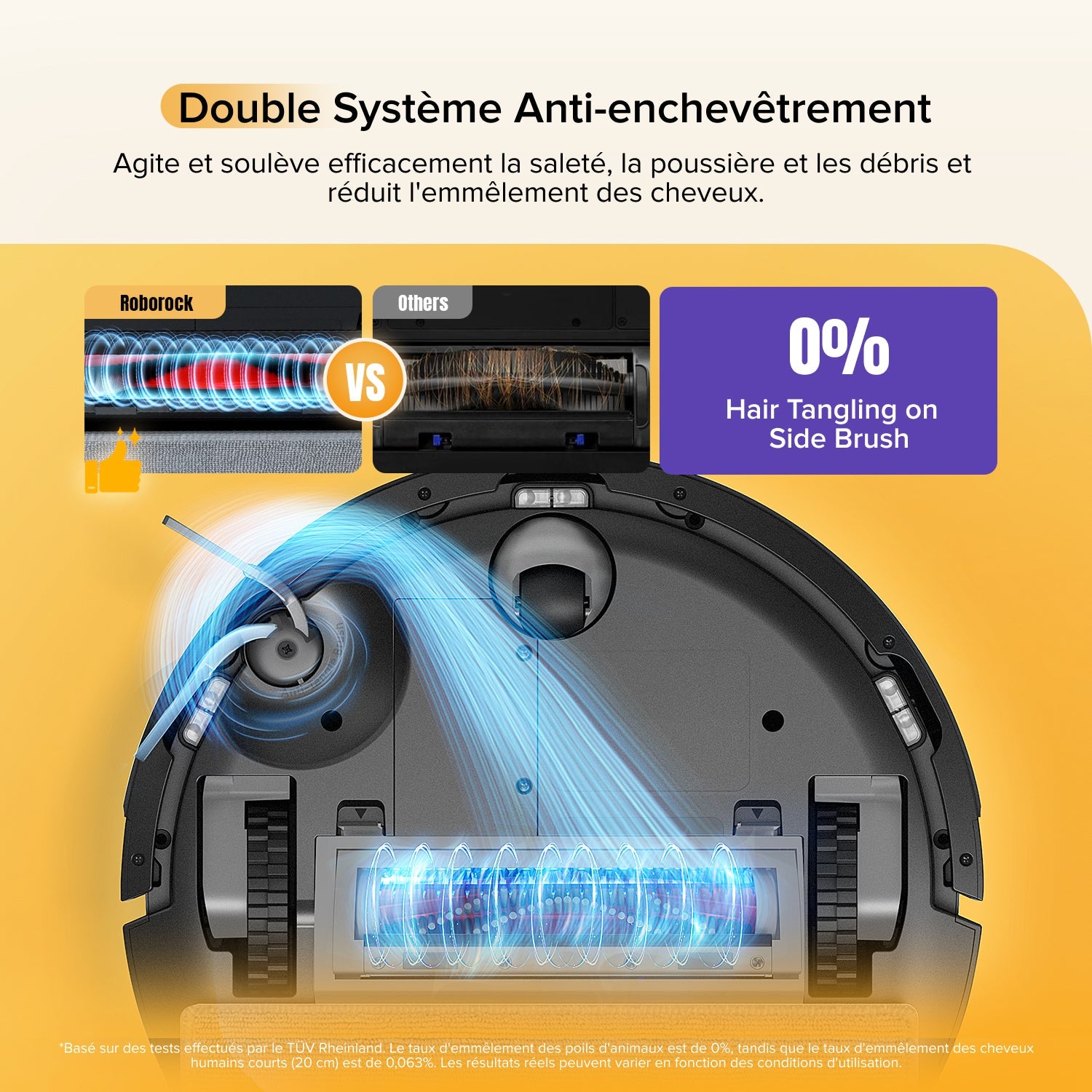 Roborock Q7 M5 Aspirateur Robot – Station de Vidange Automatique, Contrôle via Appli, Nettoyage Programmable, Cartographie Multi-Étages