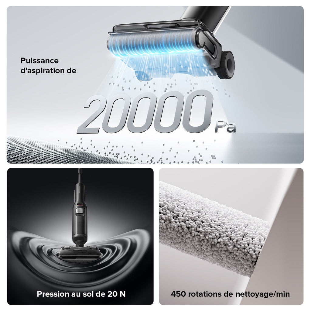 Roborock F25 XT ( Nouvelle version du F25 ACE ) & F25 ALT aspirateur laveur sans fil sec et humide