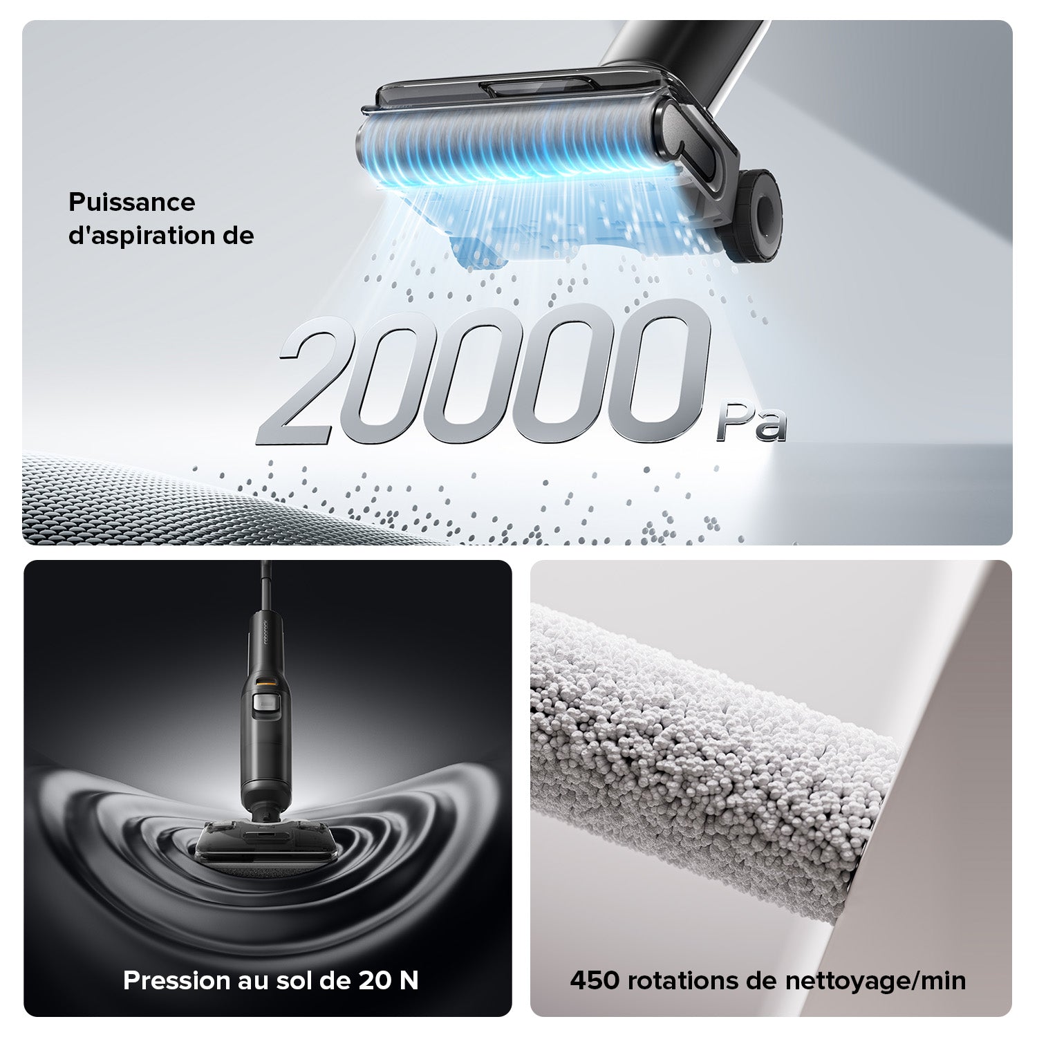 Roborock F25 XT ( Nouvelle version du F25 ACE ) & F25 ALT aspirateur laveur sans fil sec et humide