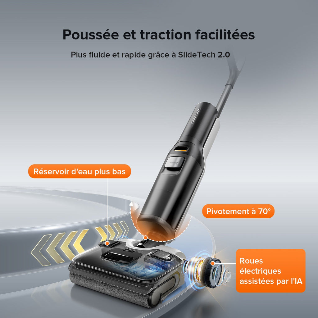 Roborock F25 XT ( Nouvelle version du F25 ACE ) & F25 ALT aspirateur laveur sans fil sec et humide