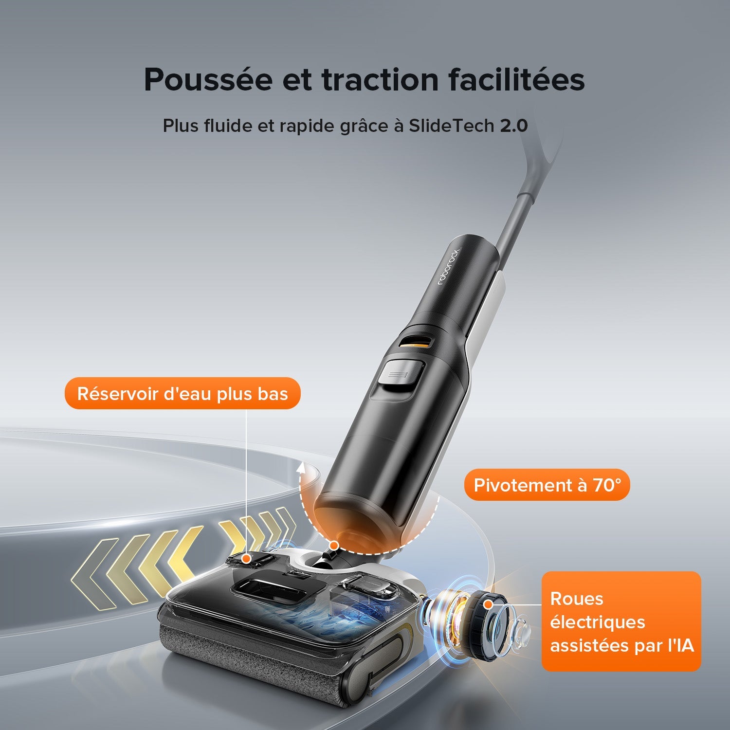 Roborock F25 XT ( Nouvelle version du F25 ACE ) & F25 ALT aspirateur laveur sans fil sec et humide
