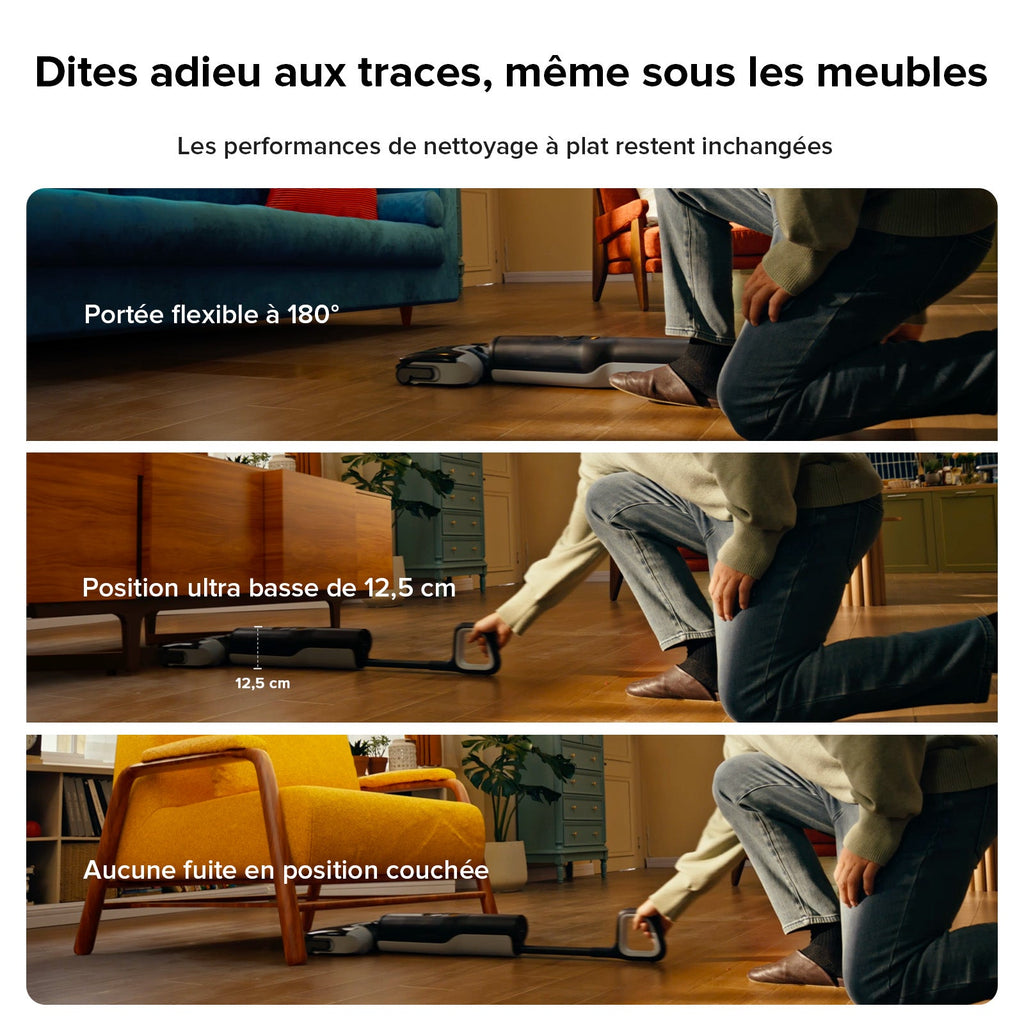 Roborock F25 Combo & F25 ACE Combo 5-en-1 aspirateur laveur sans fil sec et humide