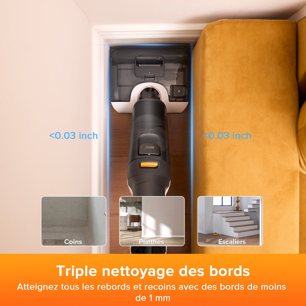 Roborock F25 & F25 LT aspirateur laveur sans fil sec et humide