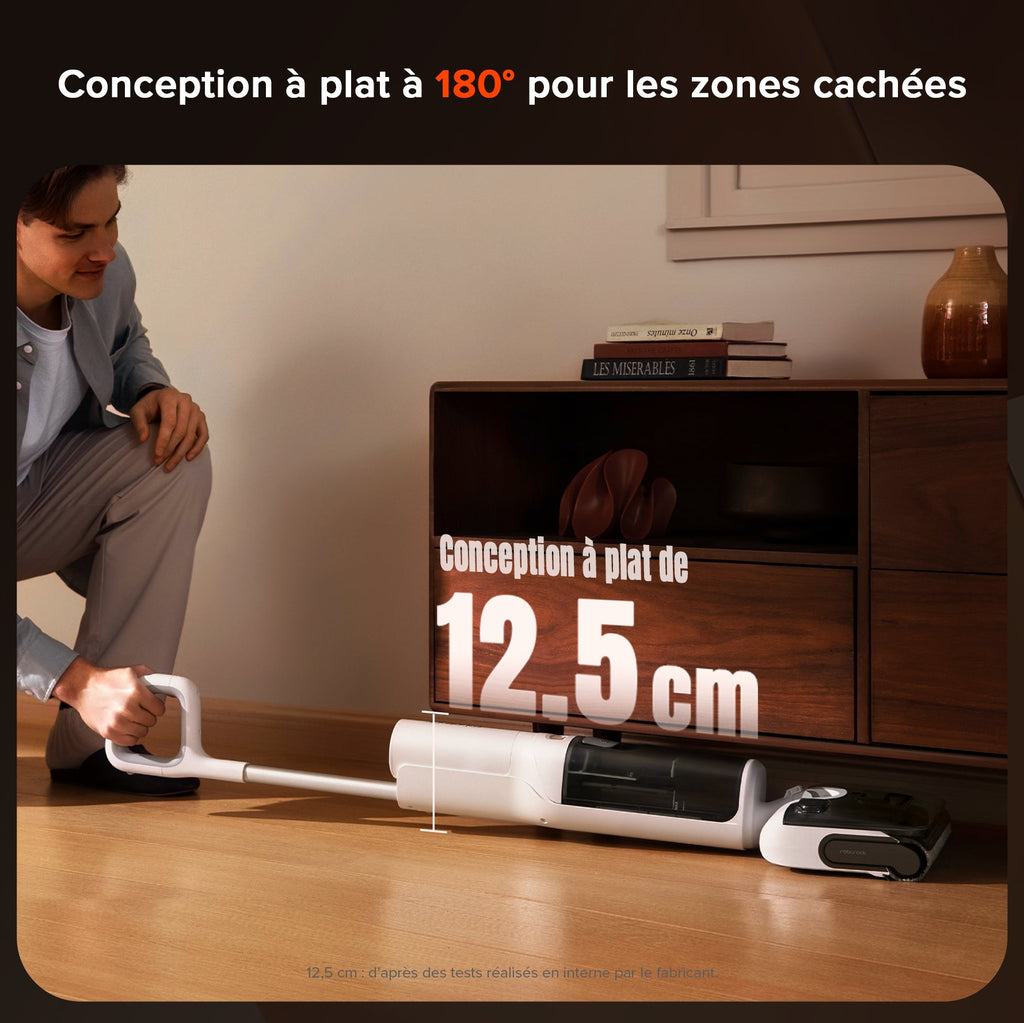 Roborock F25 RT aspirateur laveur sans fil sec et humide