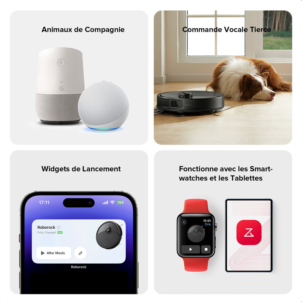 Roborock Q10 S5 Set robot aspirateur laveur de VibraRise 2.0 avec aspiration de 10 000 Pa