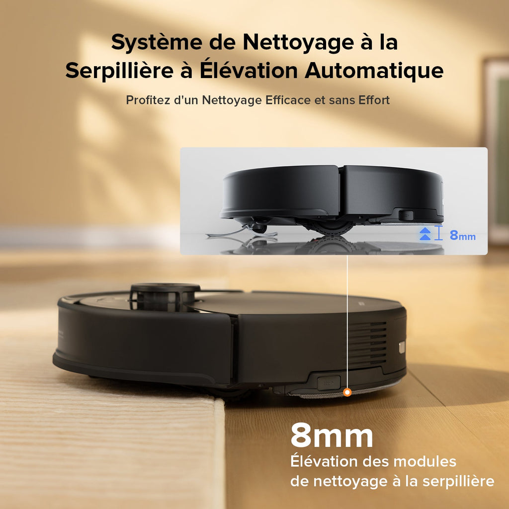 Roborock Q10 S5 robot aspirateur laveur de VibraRise 2.0 avec aspiration de 10 000 Pa
