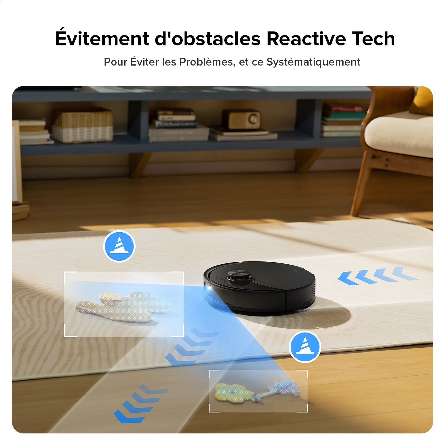 Roborock Q10 S5 robot aspirateur laveur de VibraRise 2.0 avec aspiration de 10 000 Pa