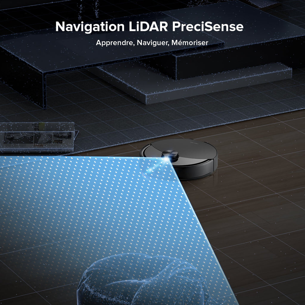 Roborock Q10 S5 Set robot aspirateur laveur de VibraRise 2.0 avec aspiration de 10 000 Pa