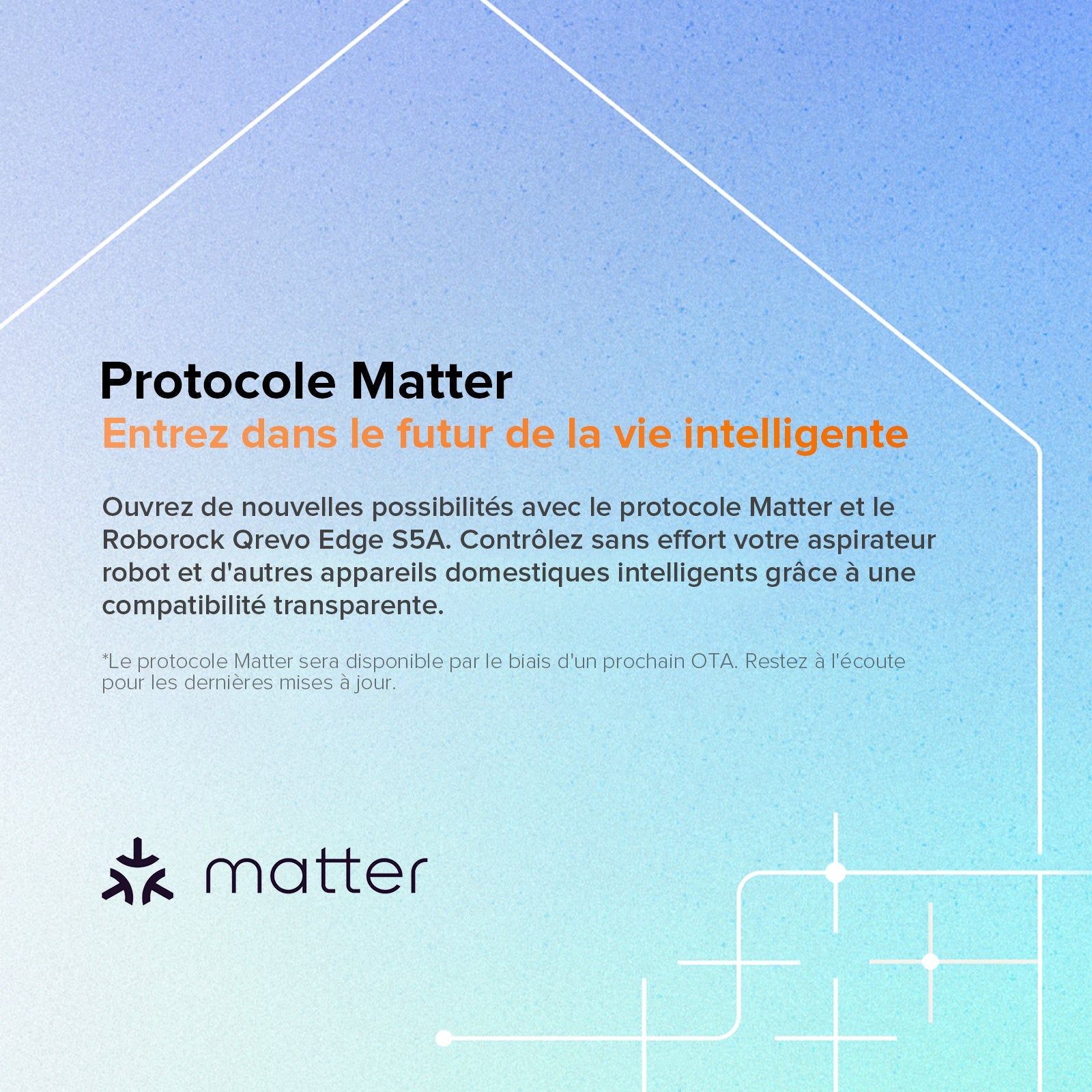 Roborock Qrevo Edge S5A Aspirateur Robot – Station de Lavage Automatique, Patins Rotatifs Relevables, Idéal pour Tapis