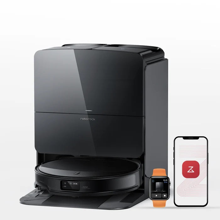 Roborock Saros 10R Aspirateur Robot – Détection Avancée des Obstacles, Navigation Intelligente pour Animaux, Commandes Vocales, Aspiration et Lavage Automatiques