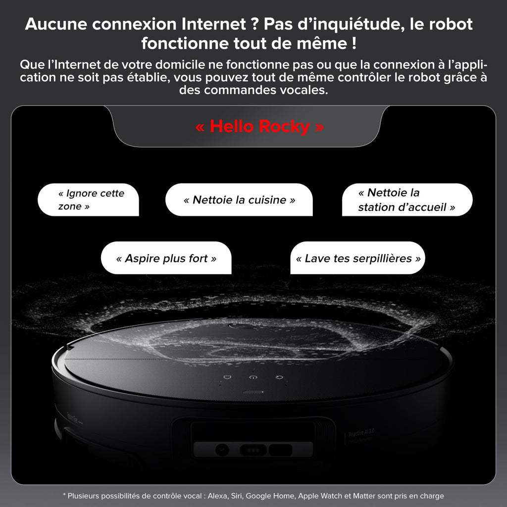 Roborock Saros 10 ( S8 MaxV Ultra amélioré ) robot aspirateur laveur avec station d’accueil multifonctionnelle RockDock® Ultra