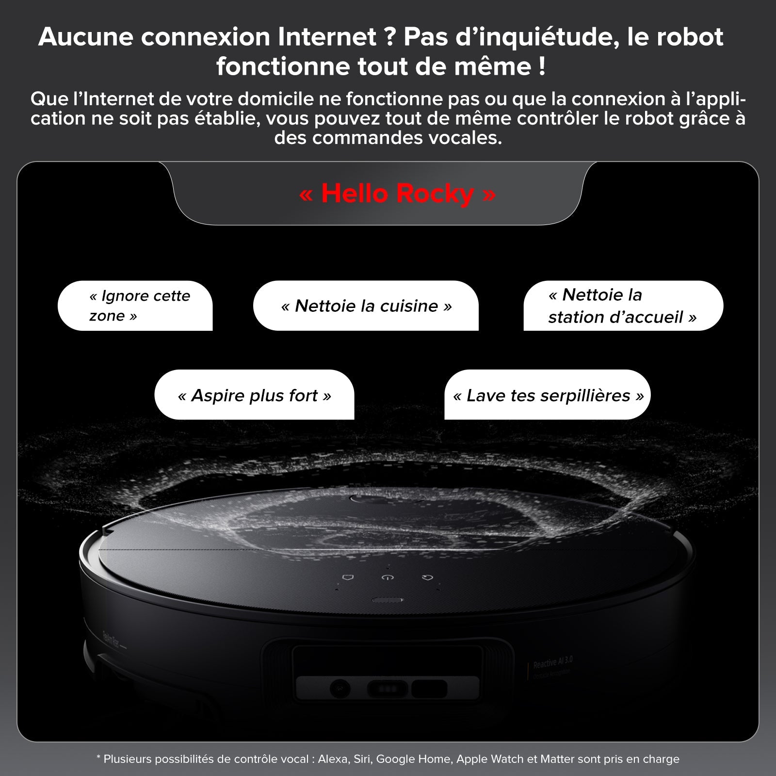 Roborock Saros 10 ( S8 MaxV Ultra amélioré ) robot aspirateur laveur avec station d’accueil multifonctionnelle RockDock® Ultra