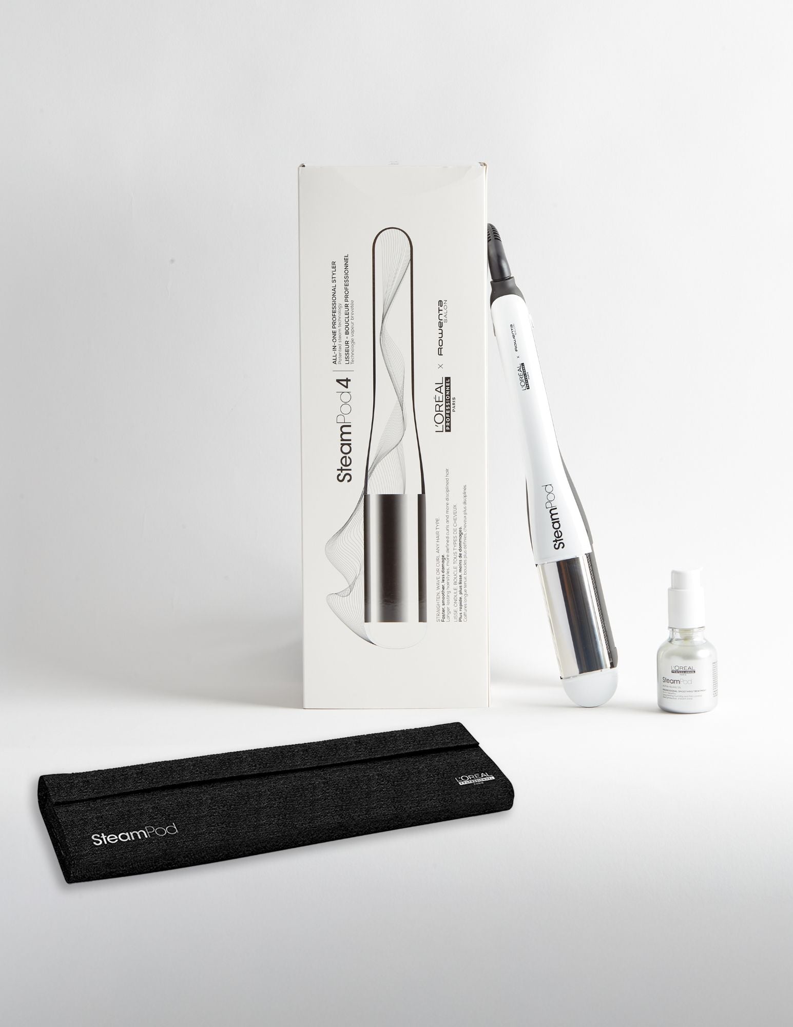 Ensemble Steampod 4.0 avec Sérum lissant