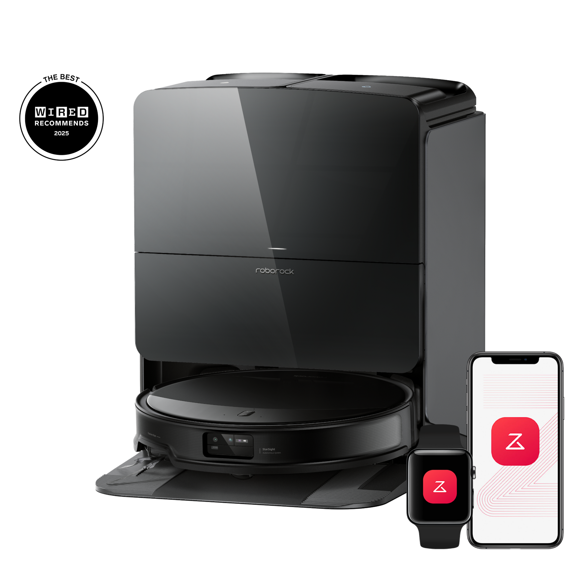 Roborock Saros 10R robot aspirateur laveur avec station d’accueil multifonctionnelle 4.0