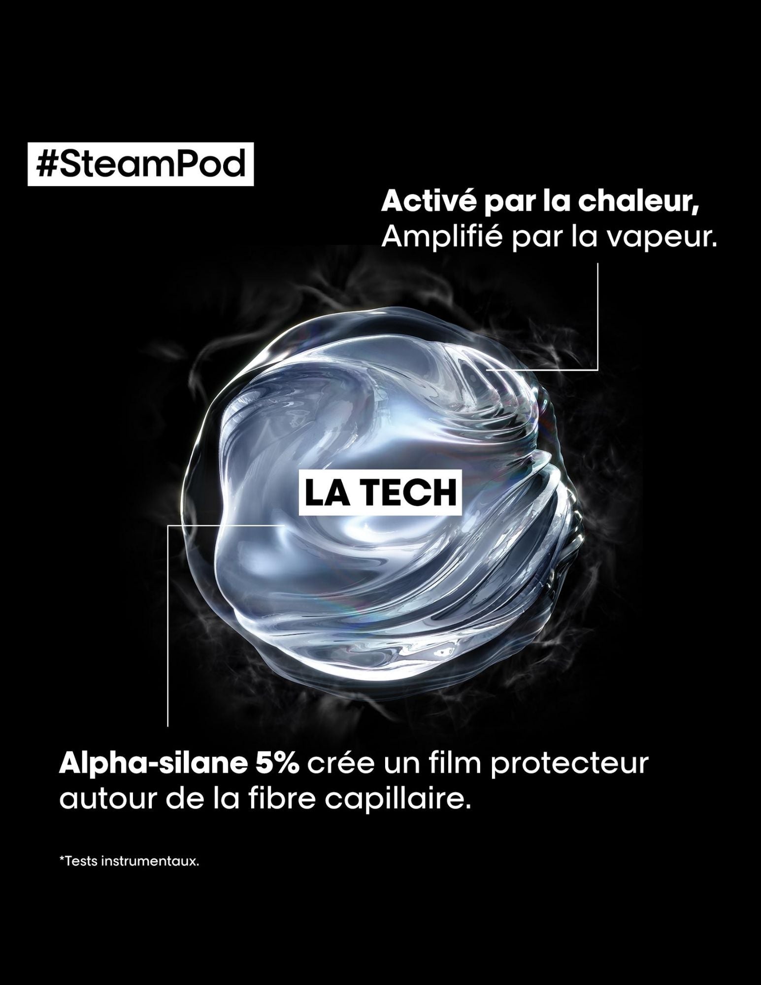 Ensemble Steampod 4.0 avec Sérum lissant