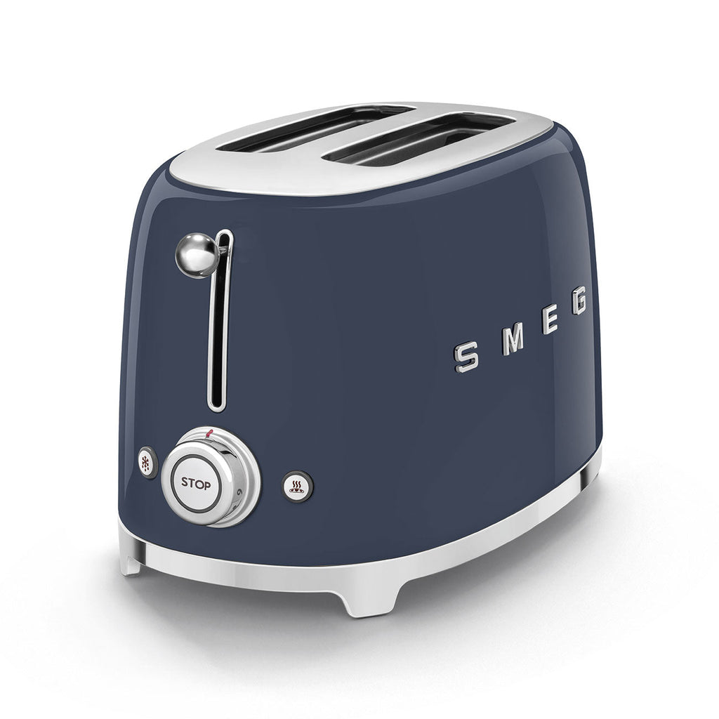Toaster Retro-style Navy Blue Glossy