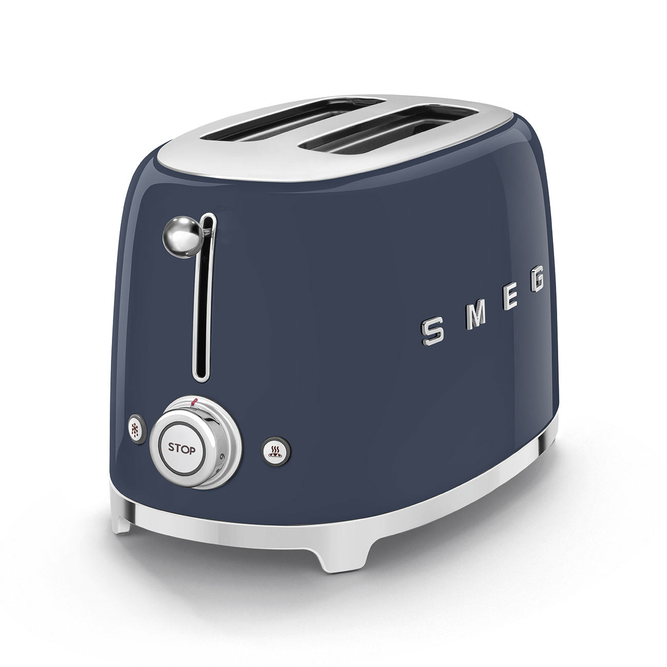 Toaster Retro-style Navy Blue Glossy