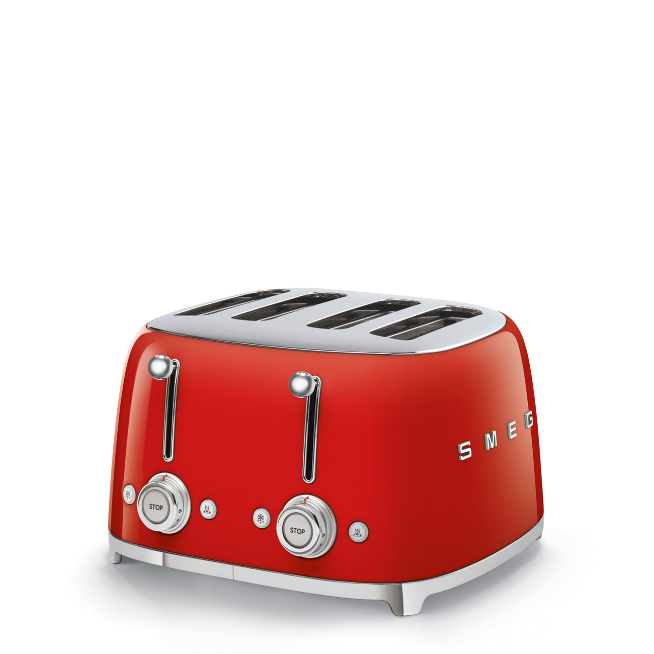 Toaster Retro-style Red Glossy