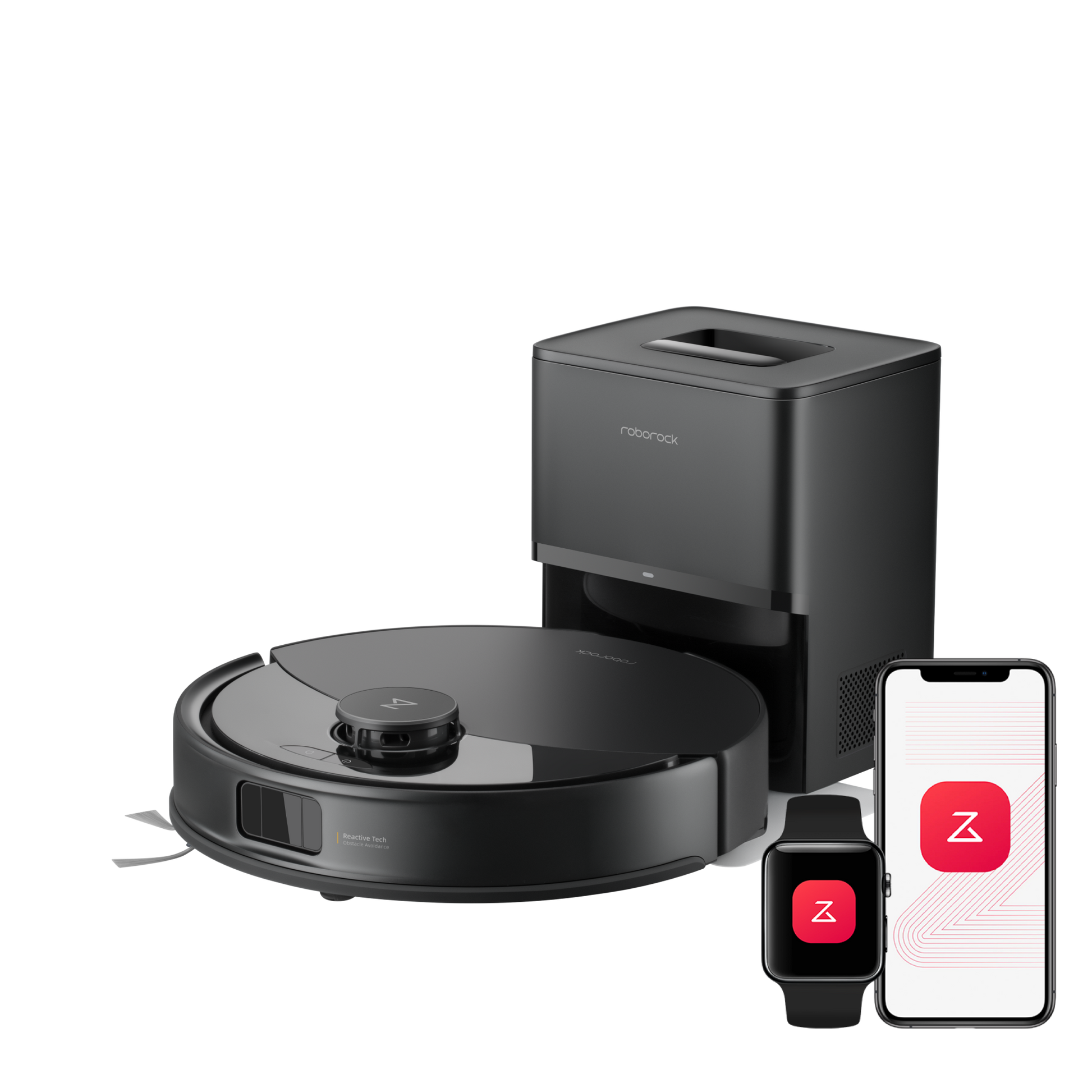 Roborock Q10 X5+ robot aspirateur avec station de vidage automatique