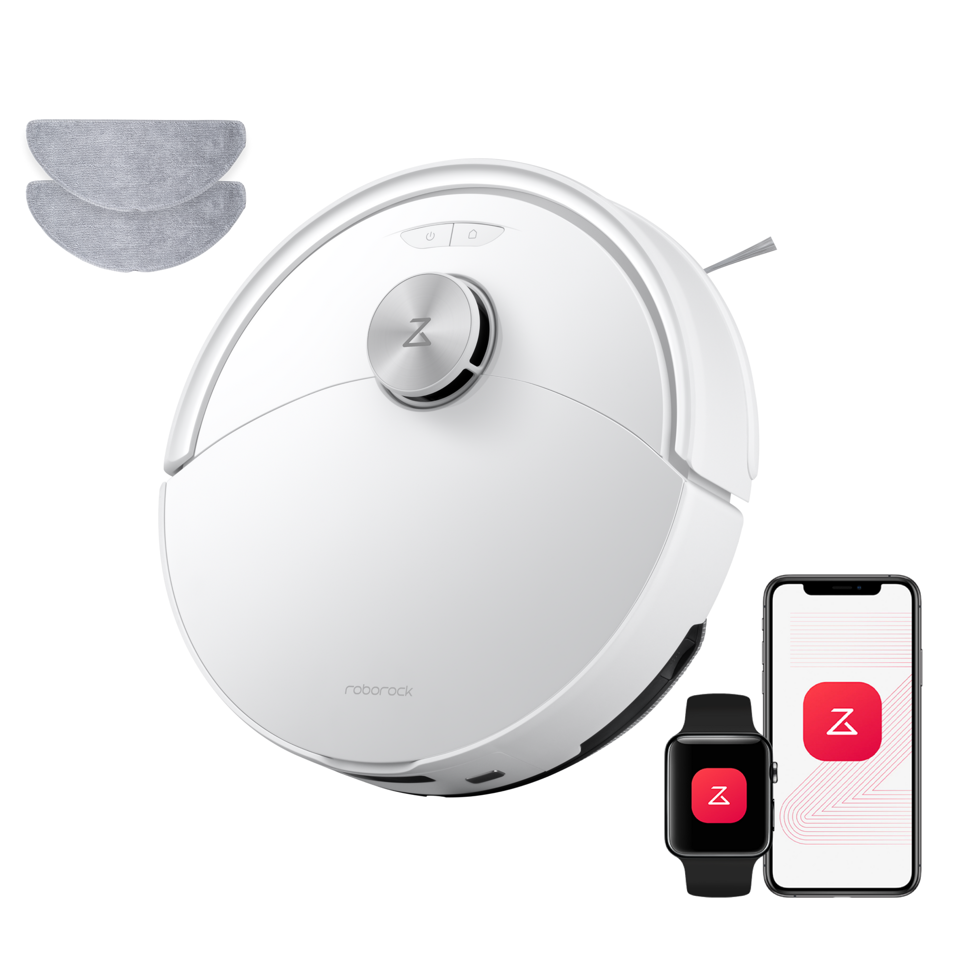 Roborock Q10 S5 Set robot aspirateur laveur de VibraRise 2.0 avec aspiration de 10 000 Pa