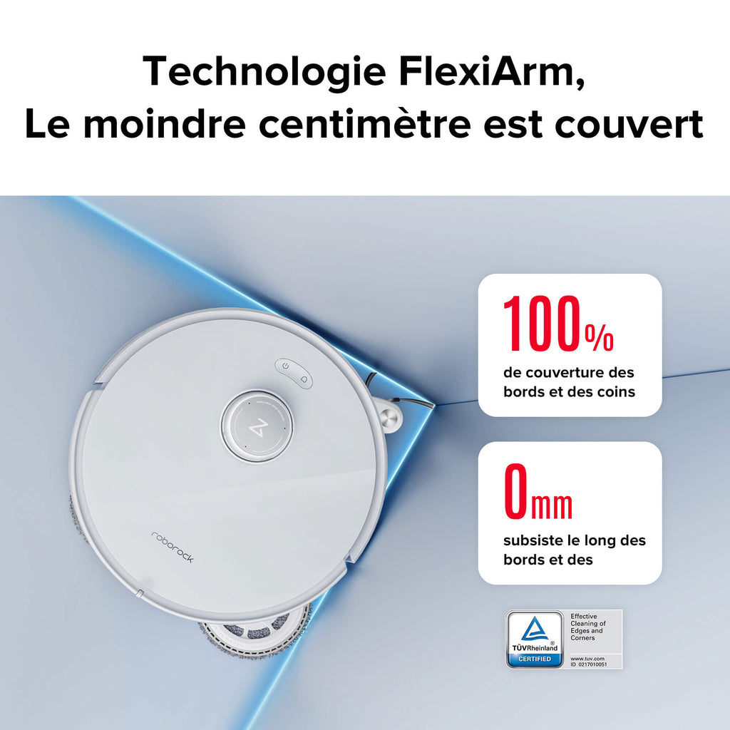 Roborock Qrevo Curv robot aspirateur laveur avec station multifonction 3.0