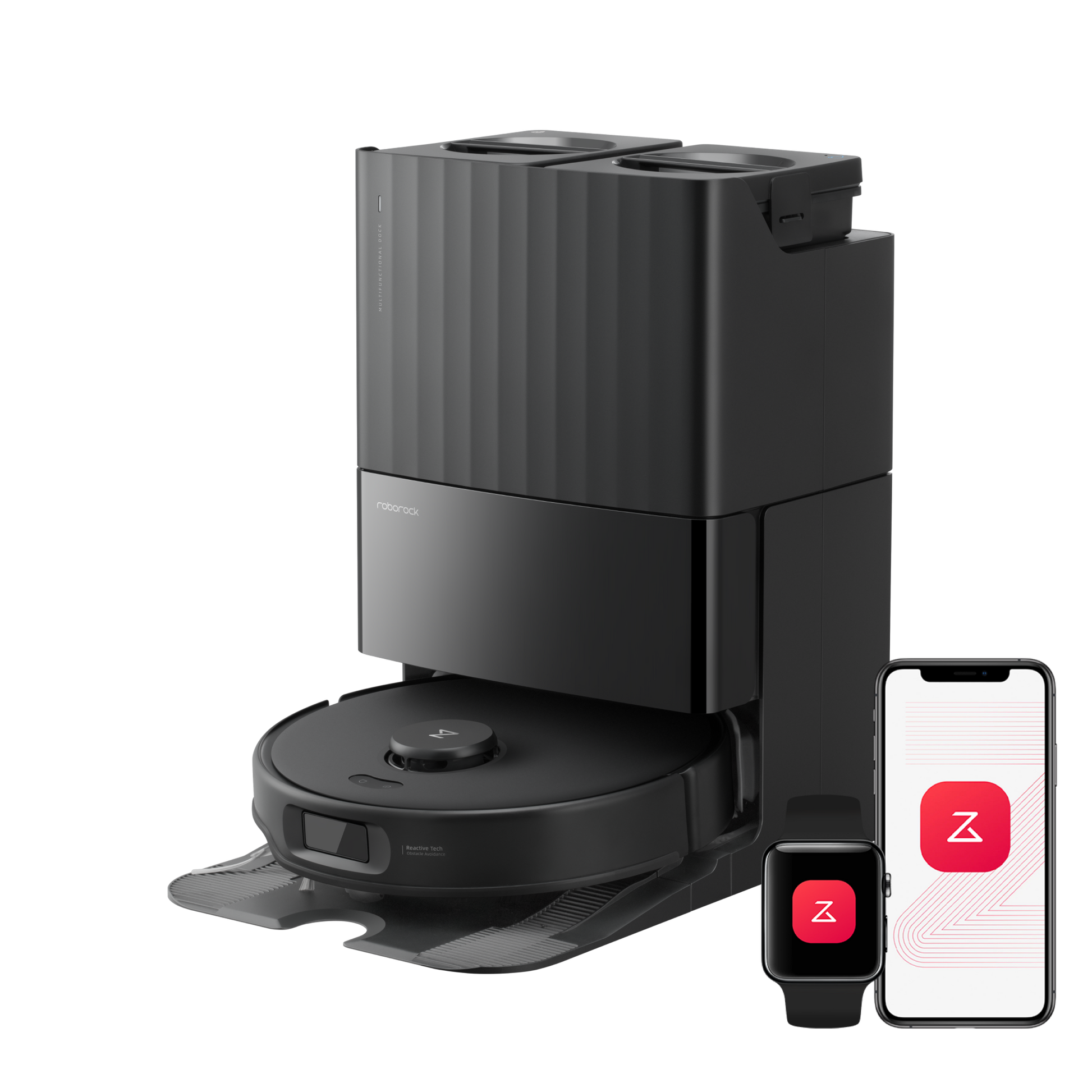 Roborock Qrevo Edge S5A robot aspirateur laveur avec station d’accueil multifonctionnelle 3.0