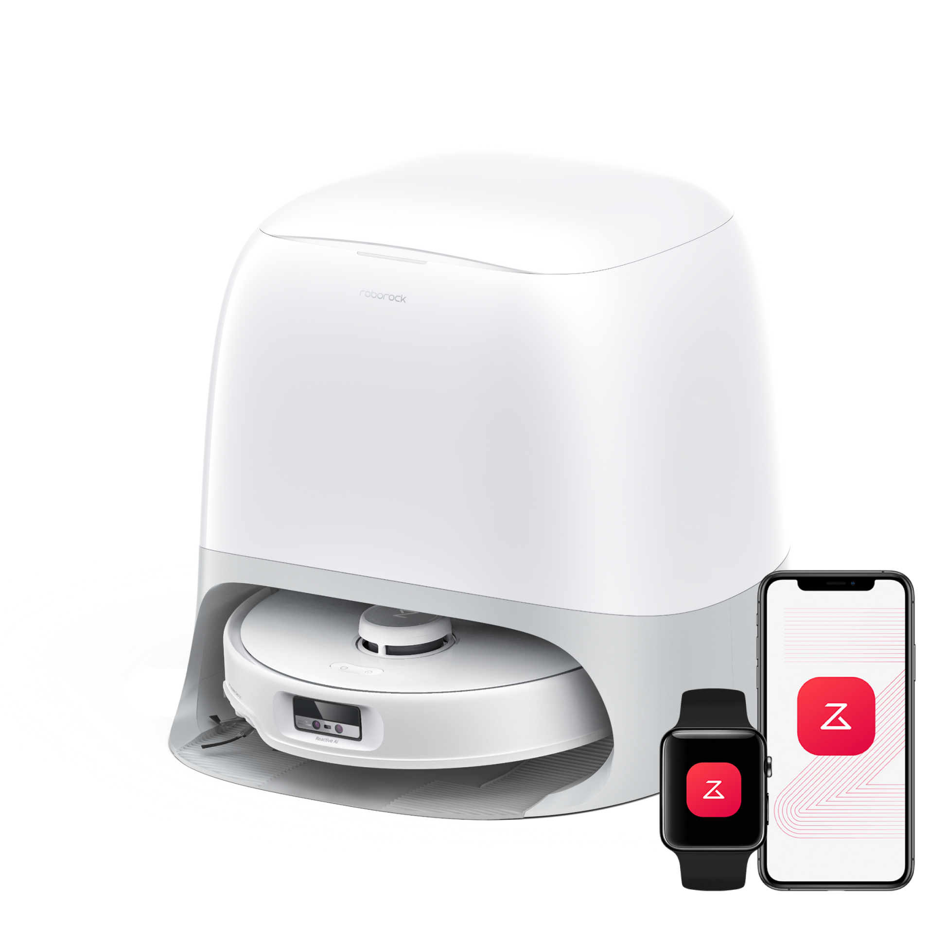 Roborock Qrevo Curv robot aspirateur laveur avec station multifonction 3.0