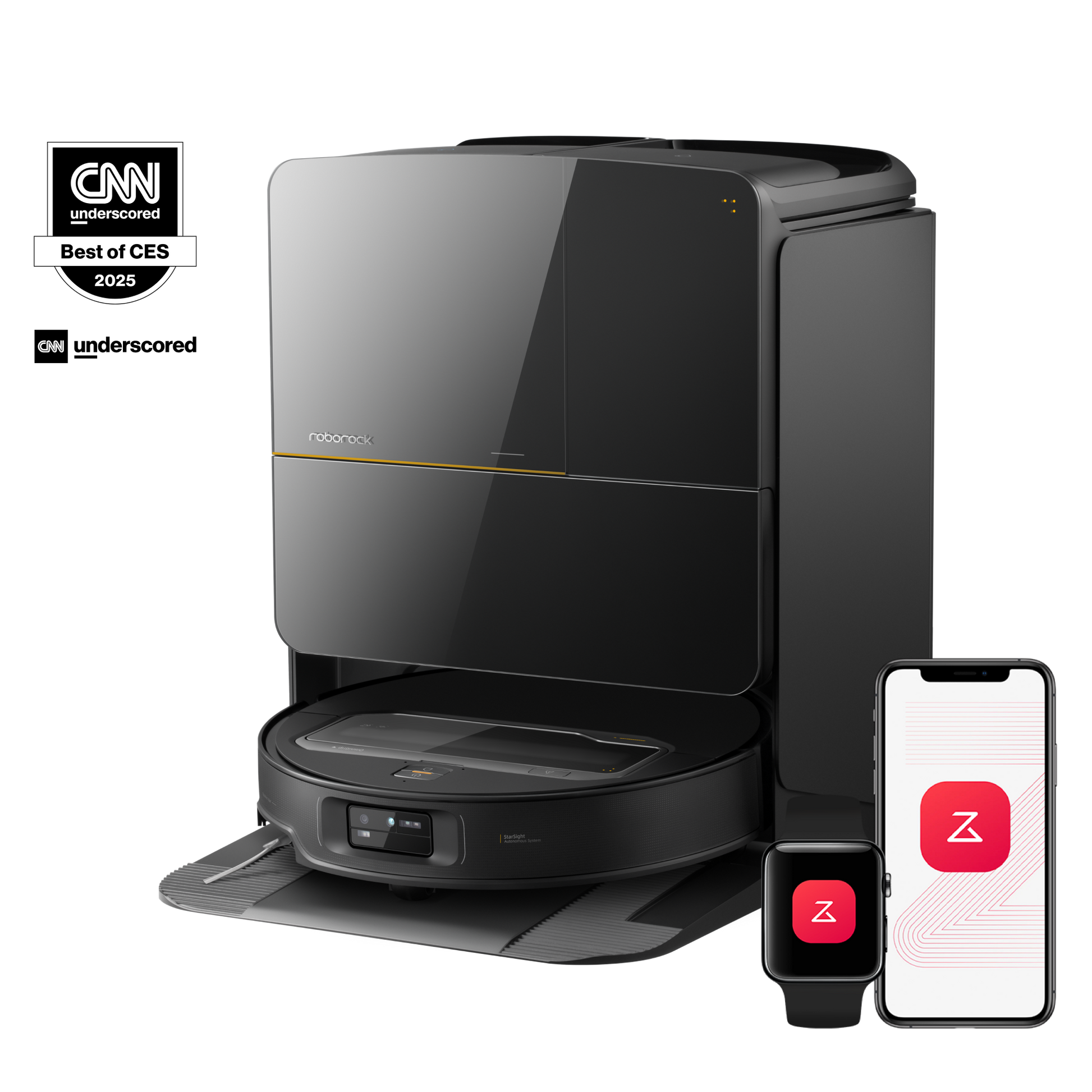 Roborock Saros Z70 robot aspirateur laveur avec bras mécanique OmniGrip™